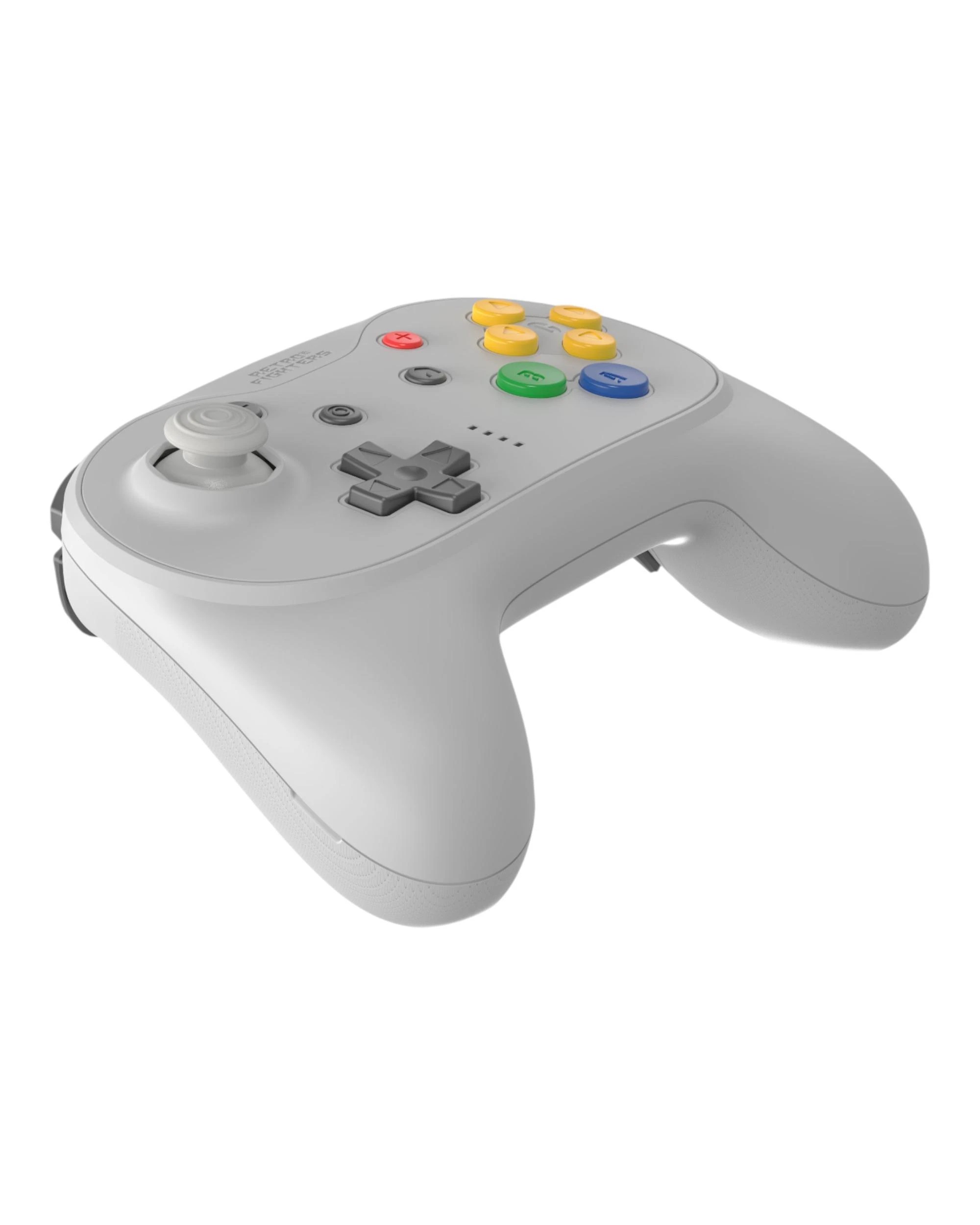 4 Retro Fighters Brawler64 Pro Wireless Controller for N64, Switch, Switch 2 and PC - Classic Gray, 4 of 10