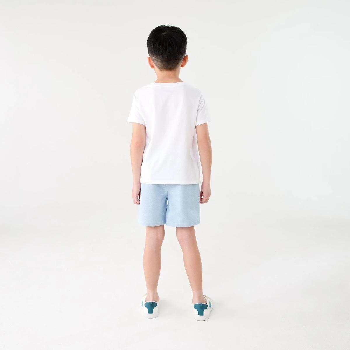 6 Oxford Volley Shorts BOYS CC BLUE, 6 of 6