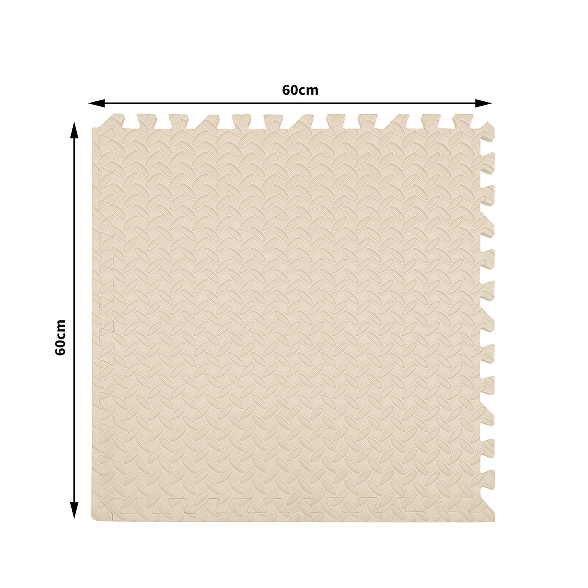 3 Bopeep Eva Foam Play Mat - White, 3 of 6