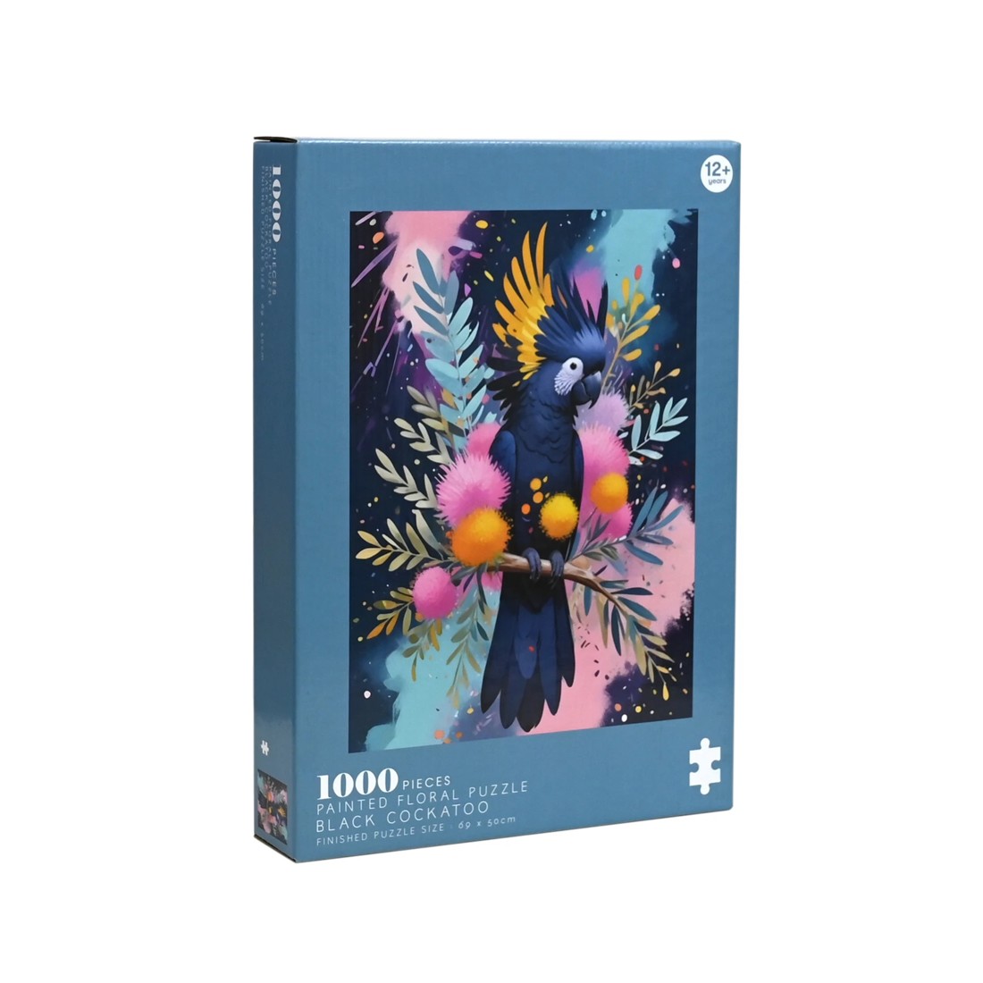 3 1000 Piece Painted Floral Puzzle - Assorted, 3 of 9