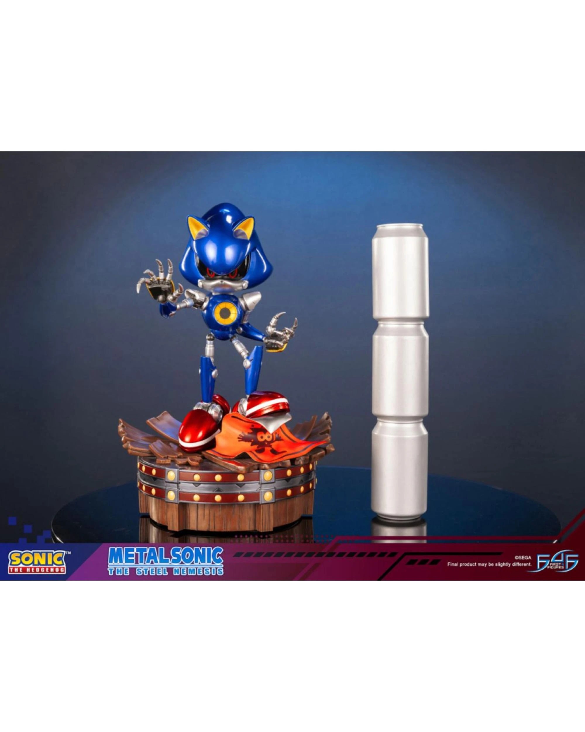 6 Sonic the Hedgehog Metal Sonic PVC Statue Standard Edition, 6 of 9