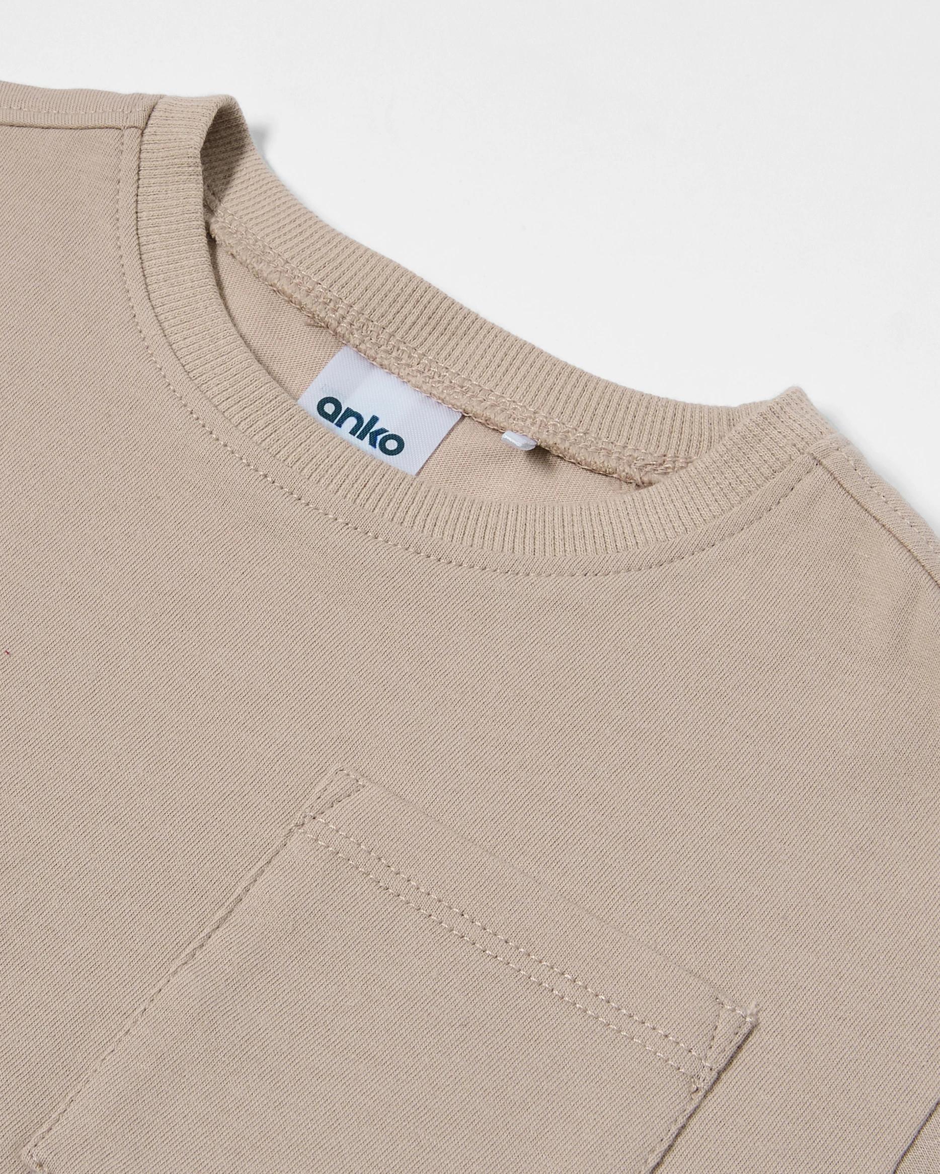 7 3 Pack Short Sleeve T-shirt BROWN LION, 7 of 8