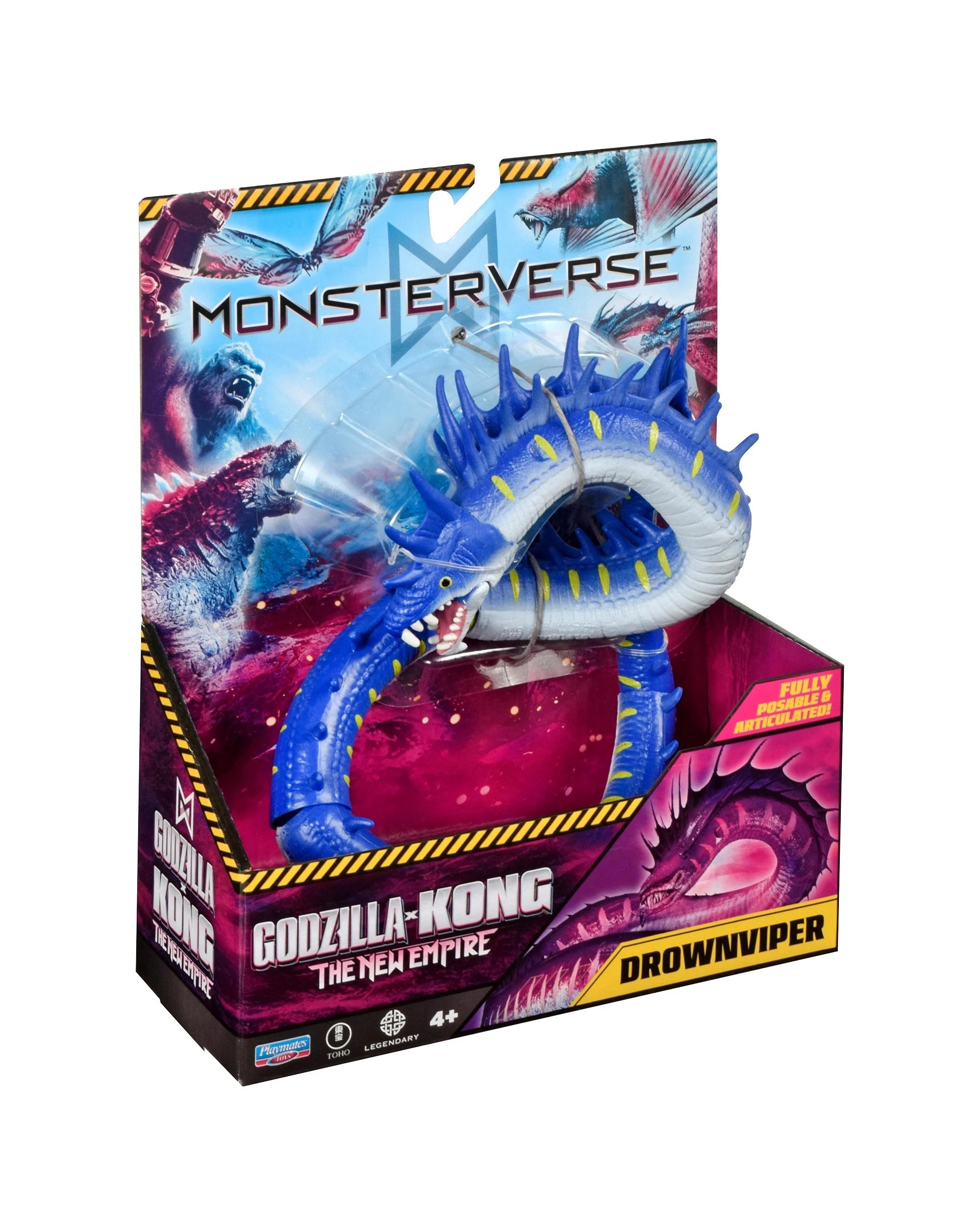 2 MonsterVerse Godzilla x Kong The New Empire Drownviper 6 inch Action Figure, 2 of 6