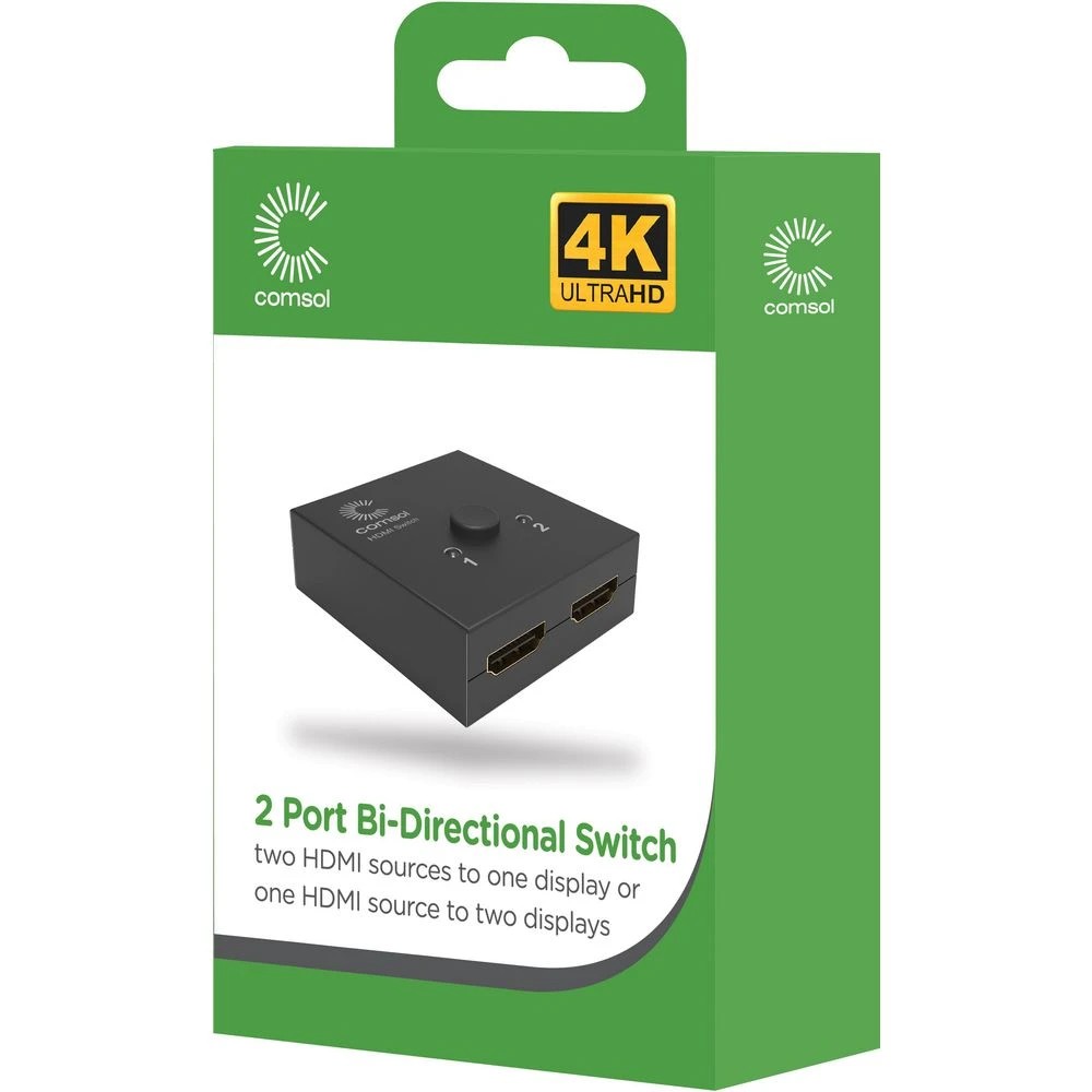 3 Comsol 2 Port Bi-directional 4K HDMI Switch, 3 of 3
