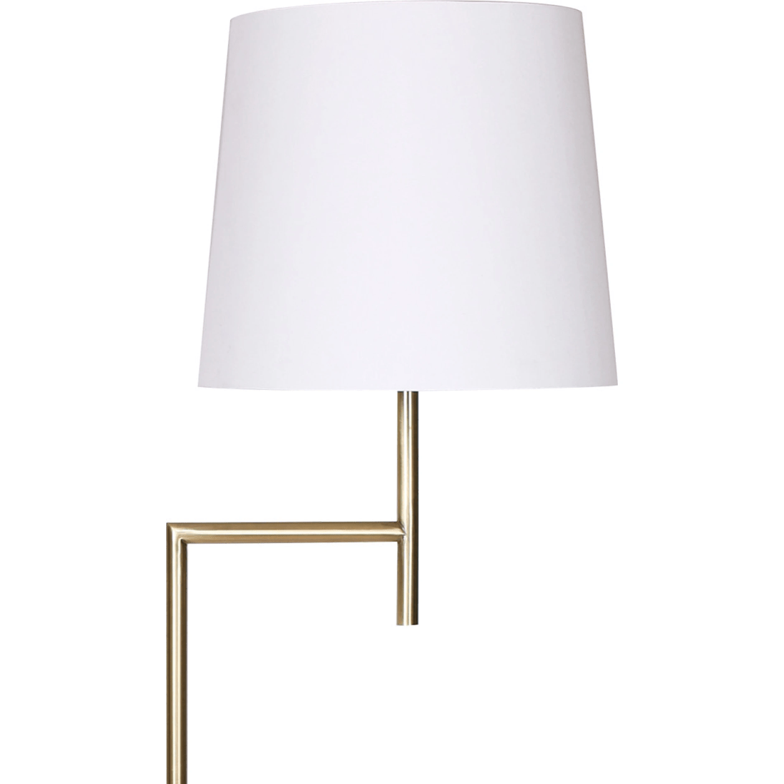 2 Sarantino Metal Floor Lamp - Antique Brass, 2 of 9