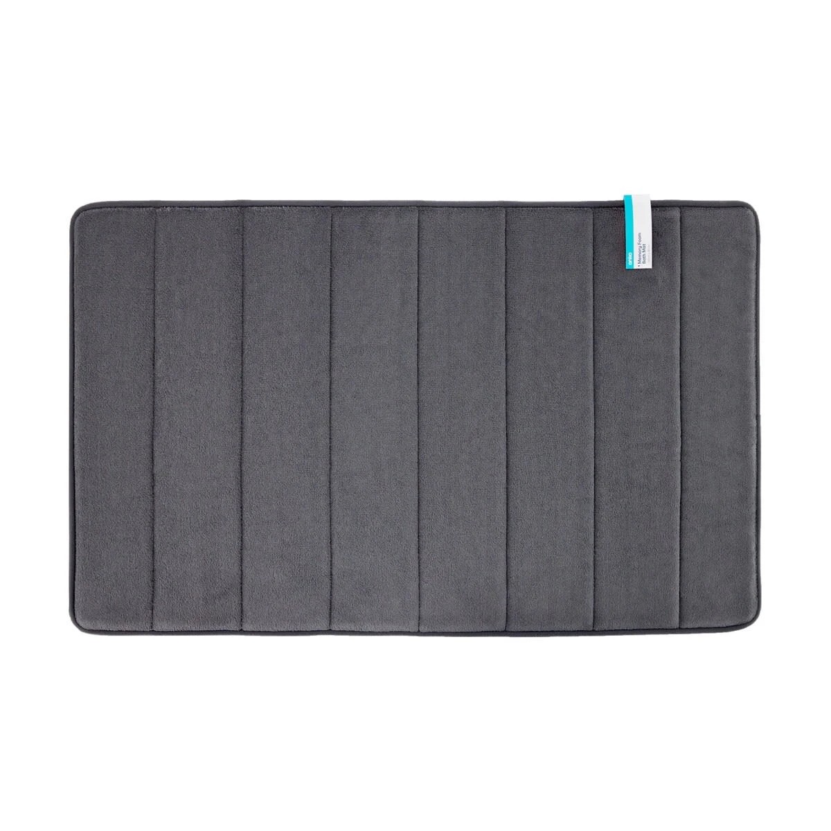 5 Memory Foam Bath Mat - Charcoal, 5 of 5