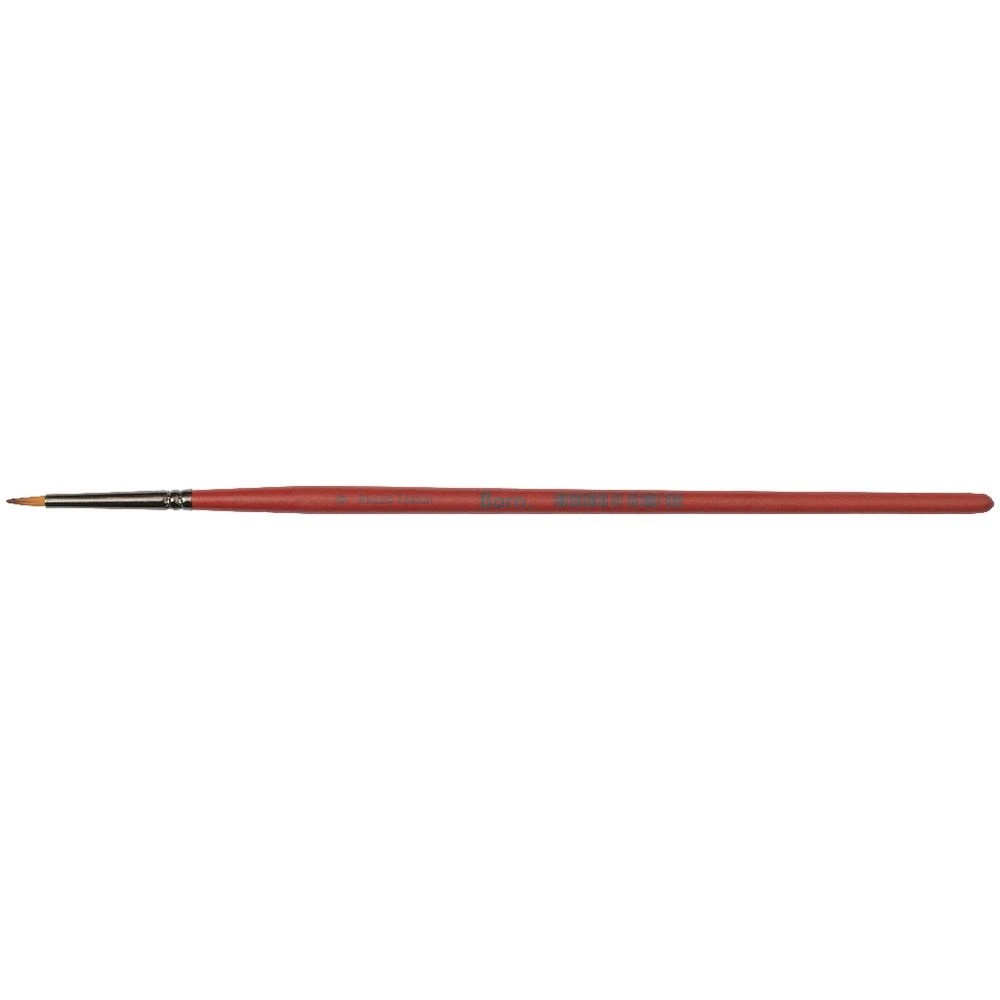 3 Born Round Taklon Paintbrush Size 0, 3 of 3