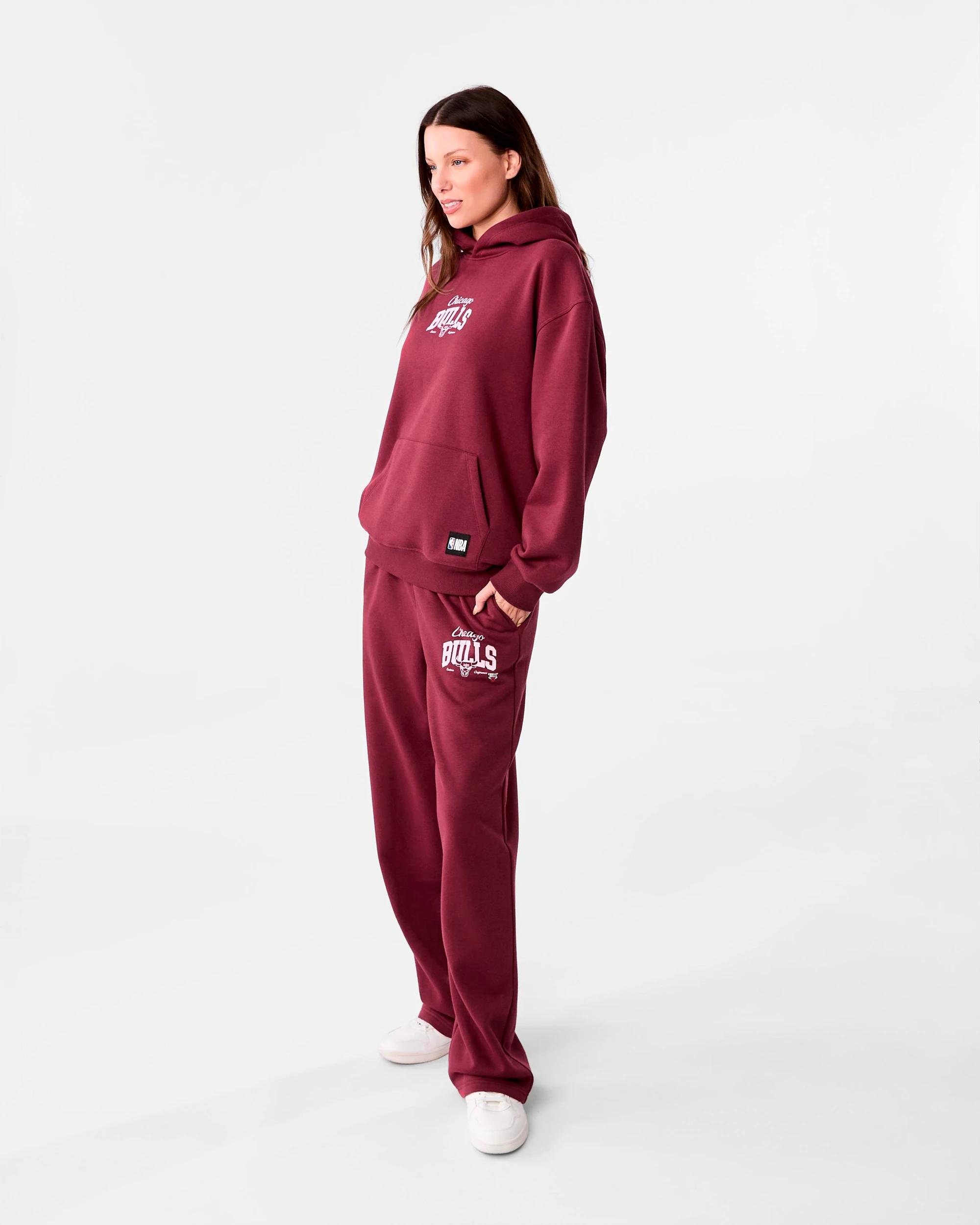 4 Official NBA Adult Lounge Hoodie Bulls 7d6r, 4 of 7