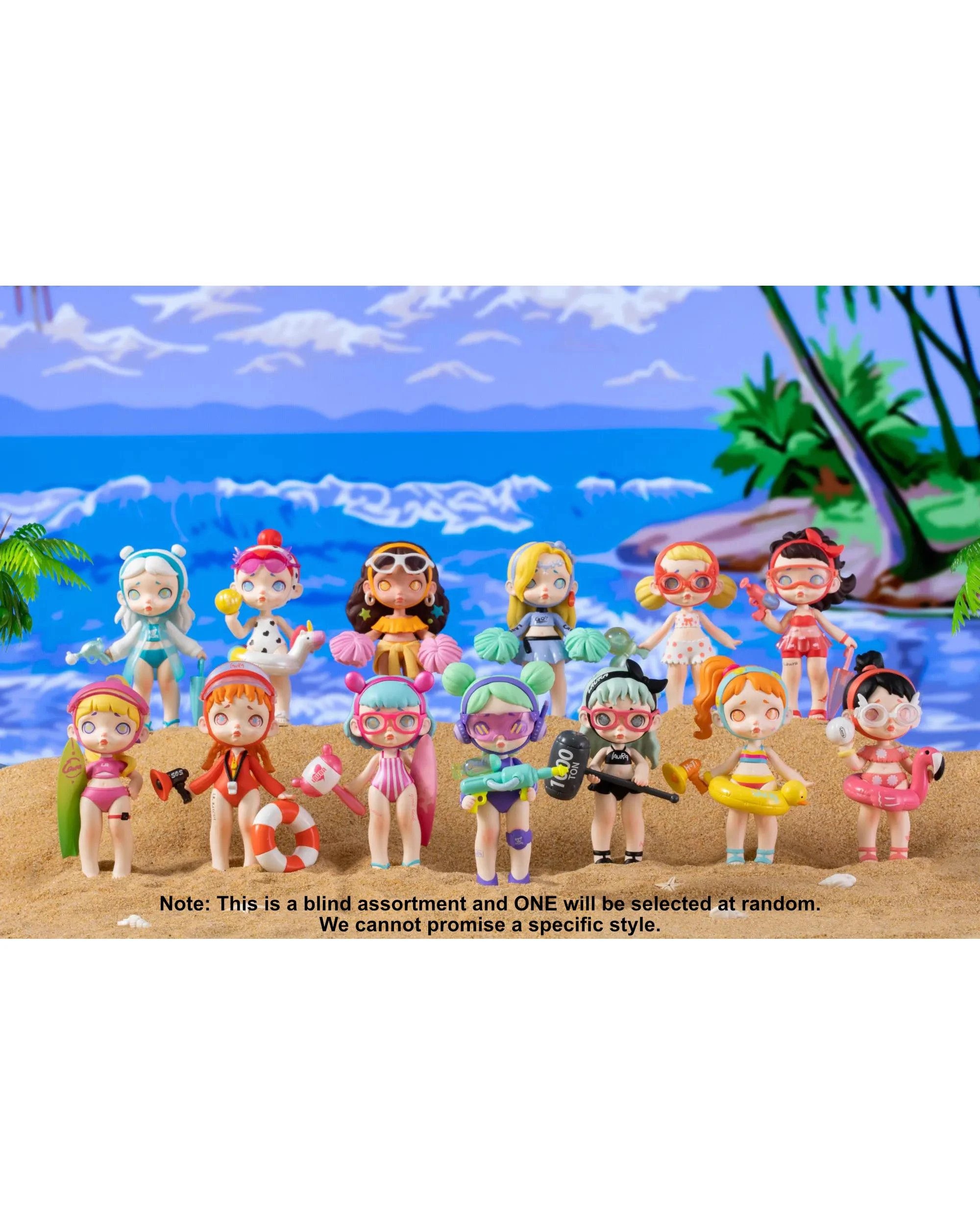 2 ToyCity Laura Pool Fight Figure Blind Box, 2 of 10
