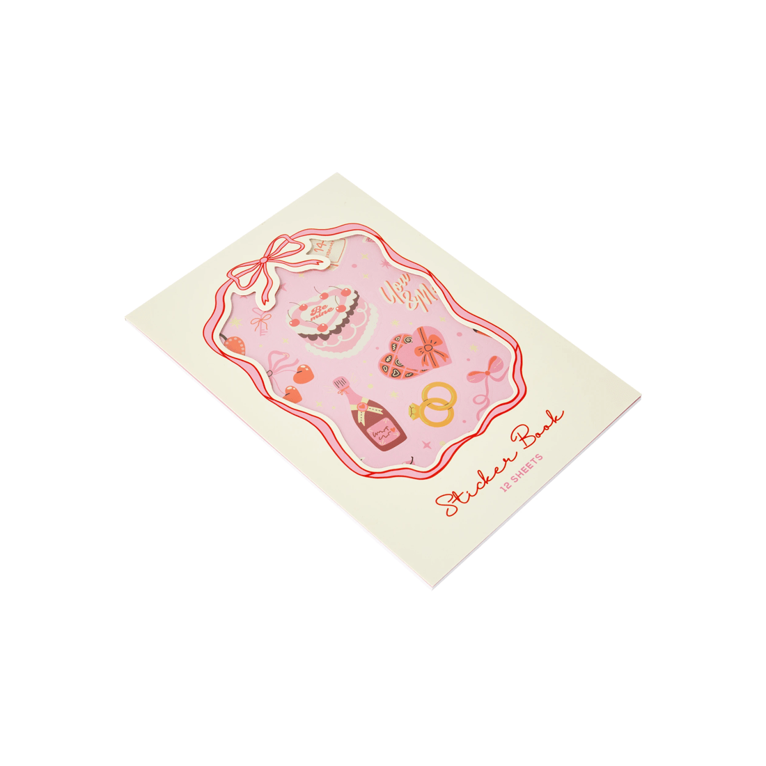 3 Valentine's Day Sticker Book - 12 Sheets, 3 of 6