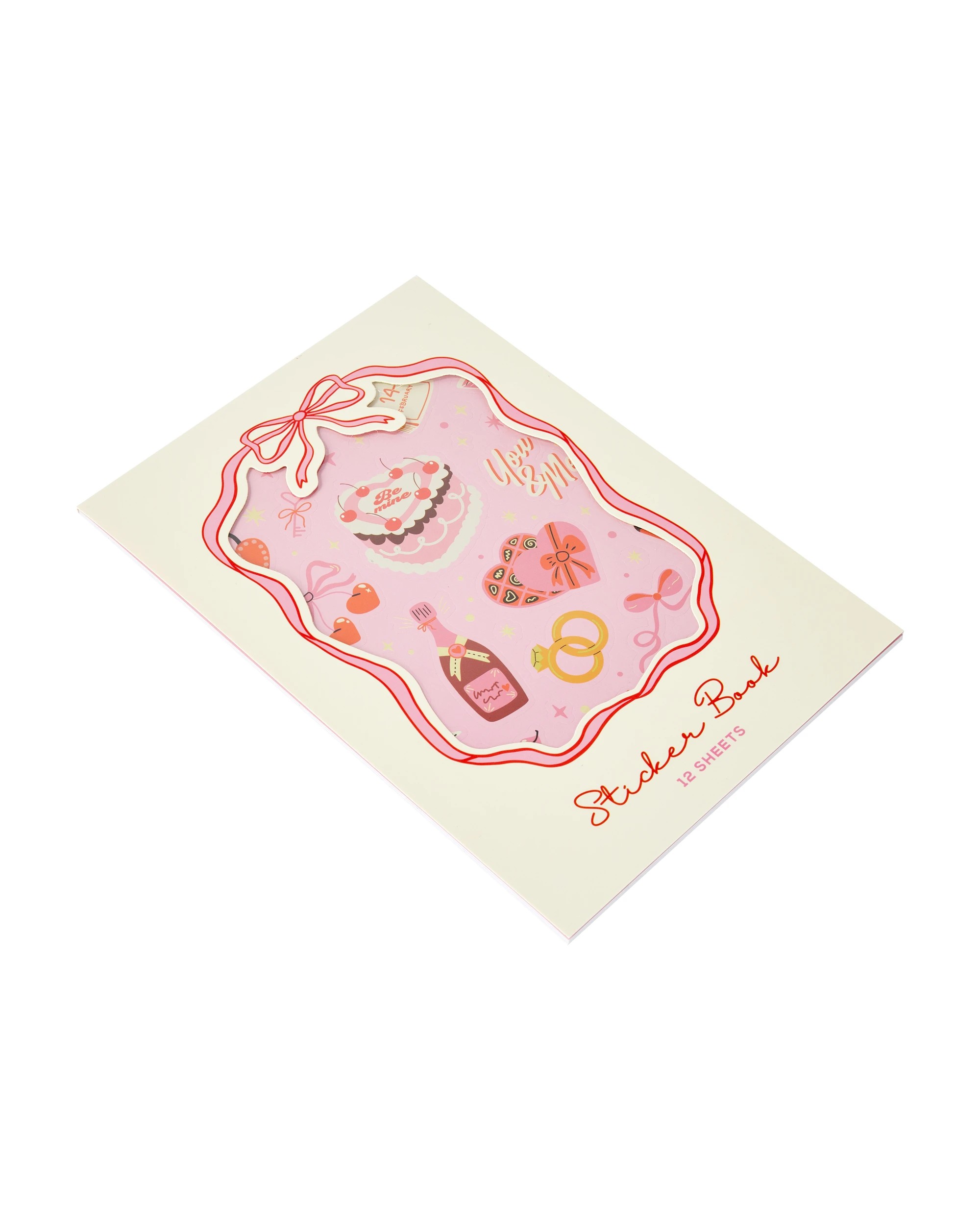 3 Valentine's Day Sticker Book - 12 Sheets, 3 of 6