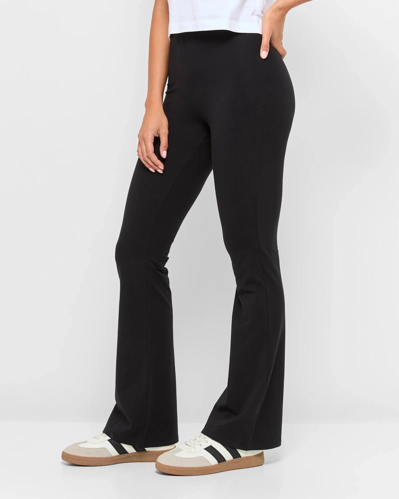 3 Australian Cotton Jazz Flare Pants - Lily Loves BLACK, 3 of 5