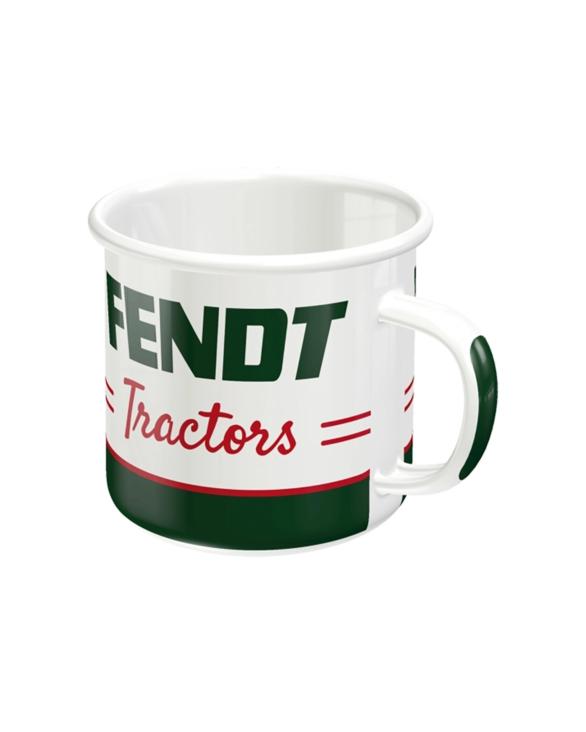 2 Nostalgic-Art Enamel Mug 360ml Mug - Fendt Tractors - Green, 2 of 4