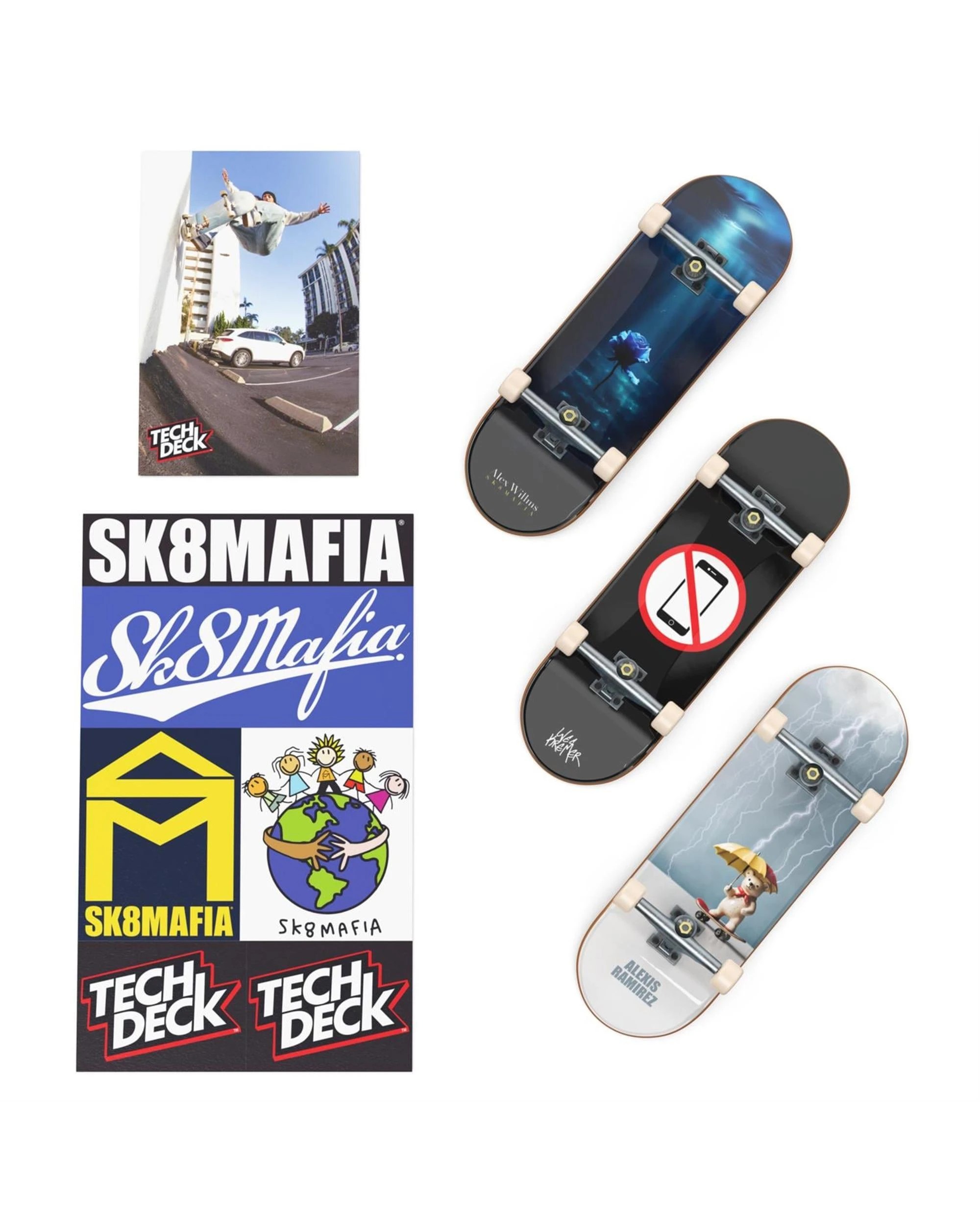 3 Tech Deck Board Display Sk8mafia, 3 of 3