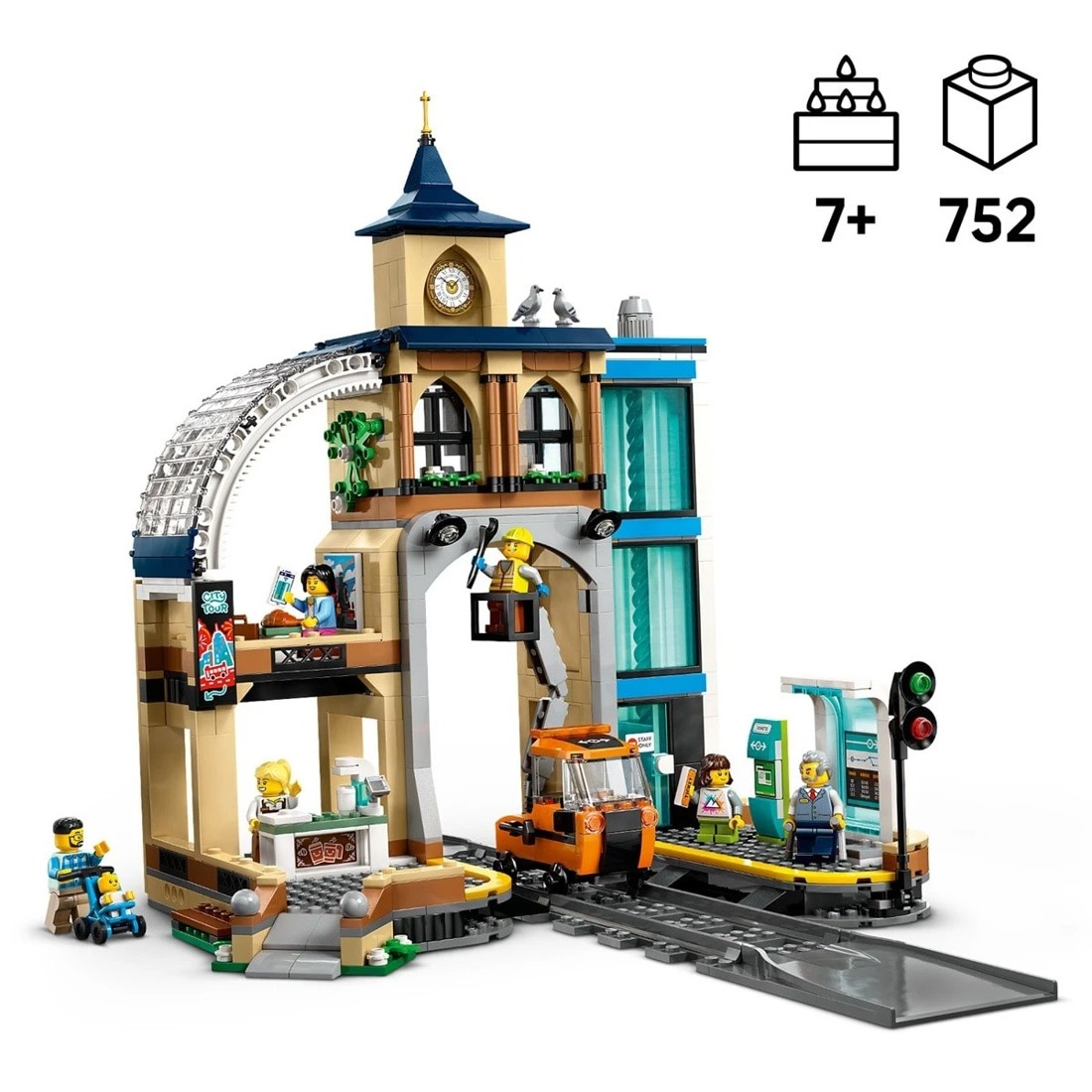9 LEGO City Central Train Station 60469, 9 of 10