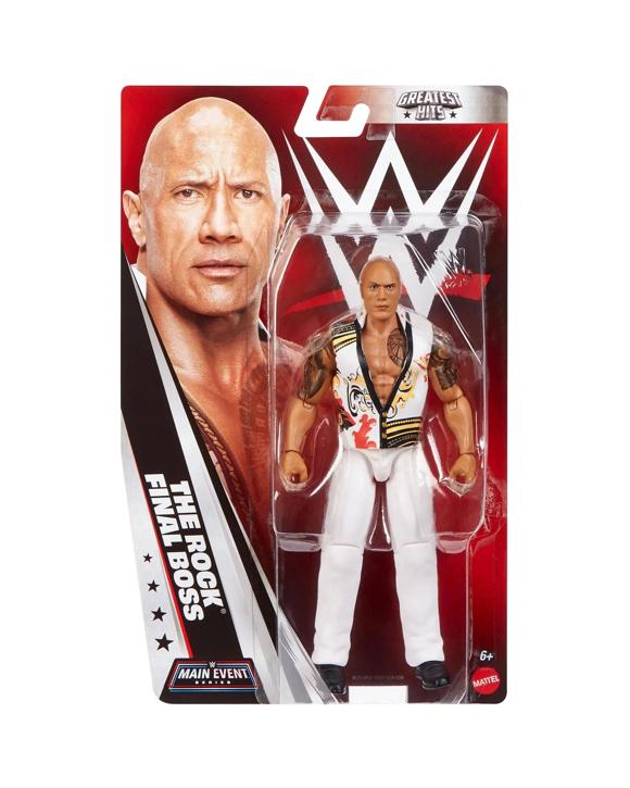 WWE Main Event Series Greatest Hits The Rock Final Boss Action Figure