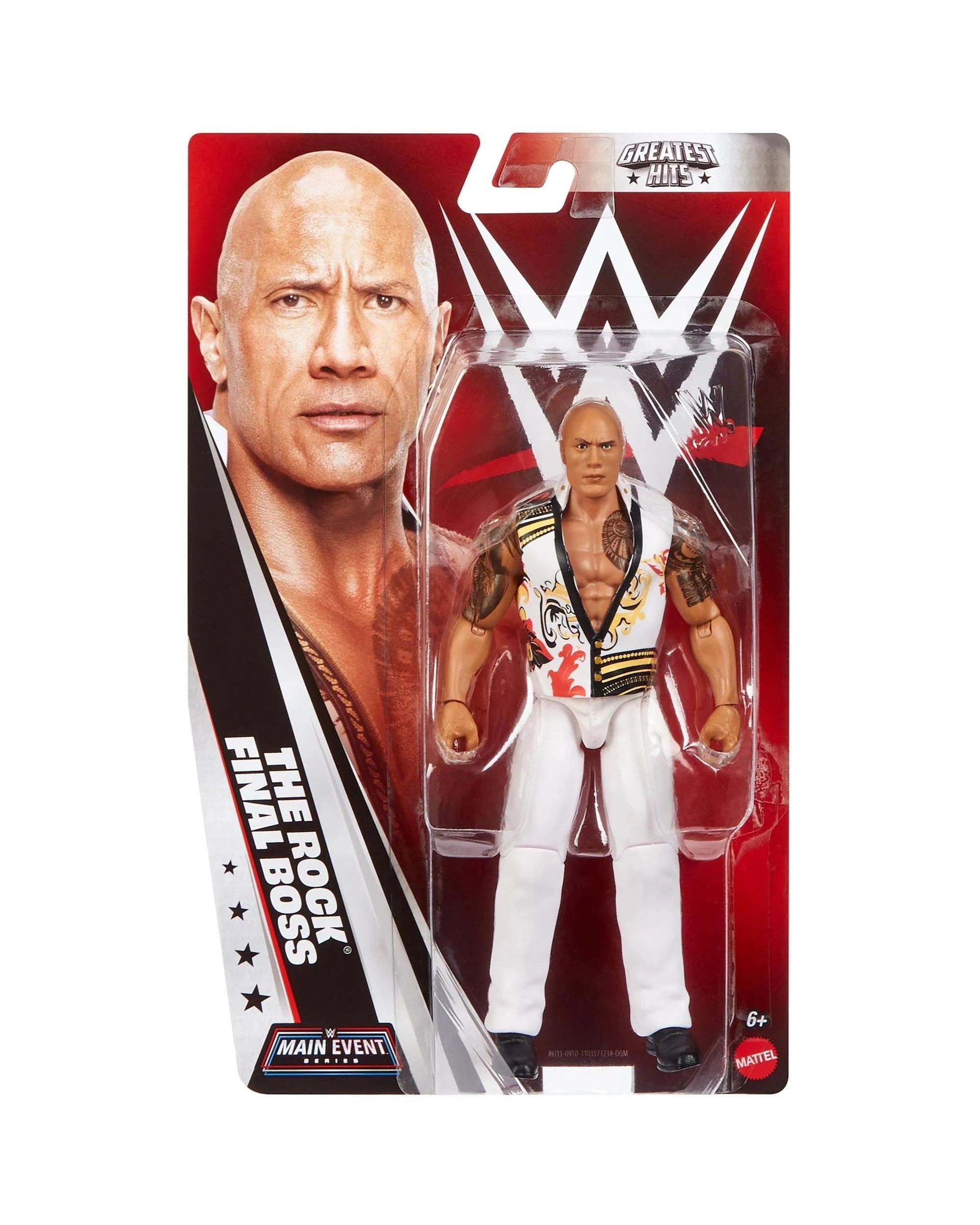 1 WWE Main Event Series Greatest Hits The Rock Final Boss Action Figure, 1 of 5