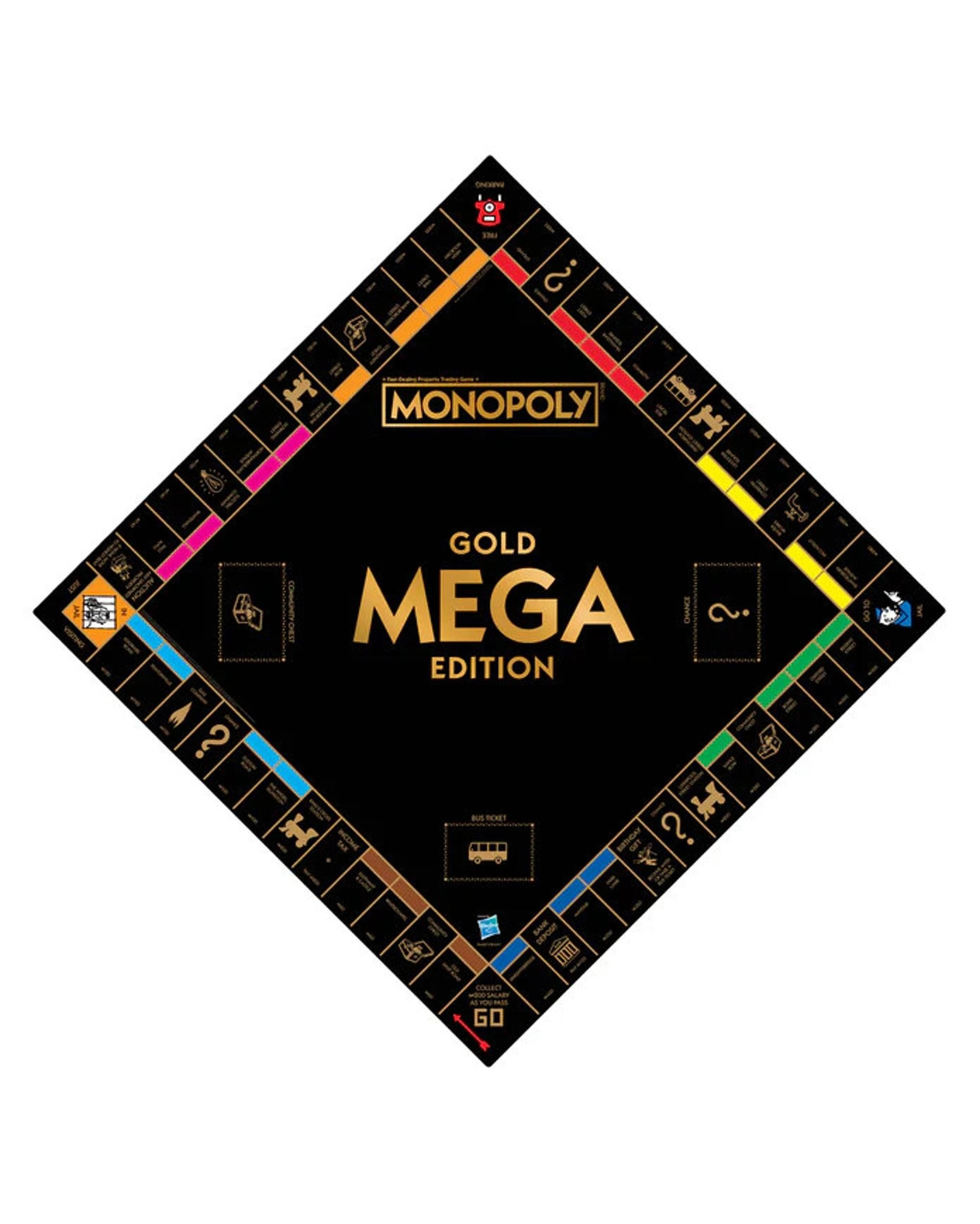 2 Monopoly Mega Gold Edition Board Game, 2 of 7