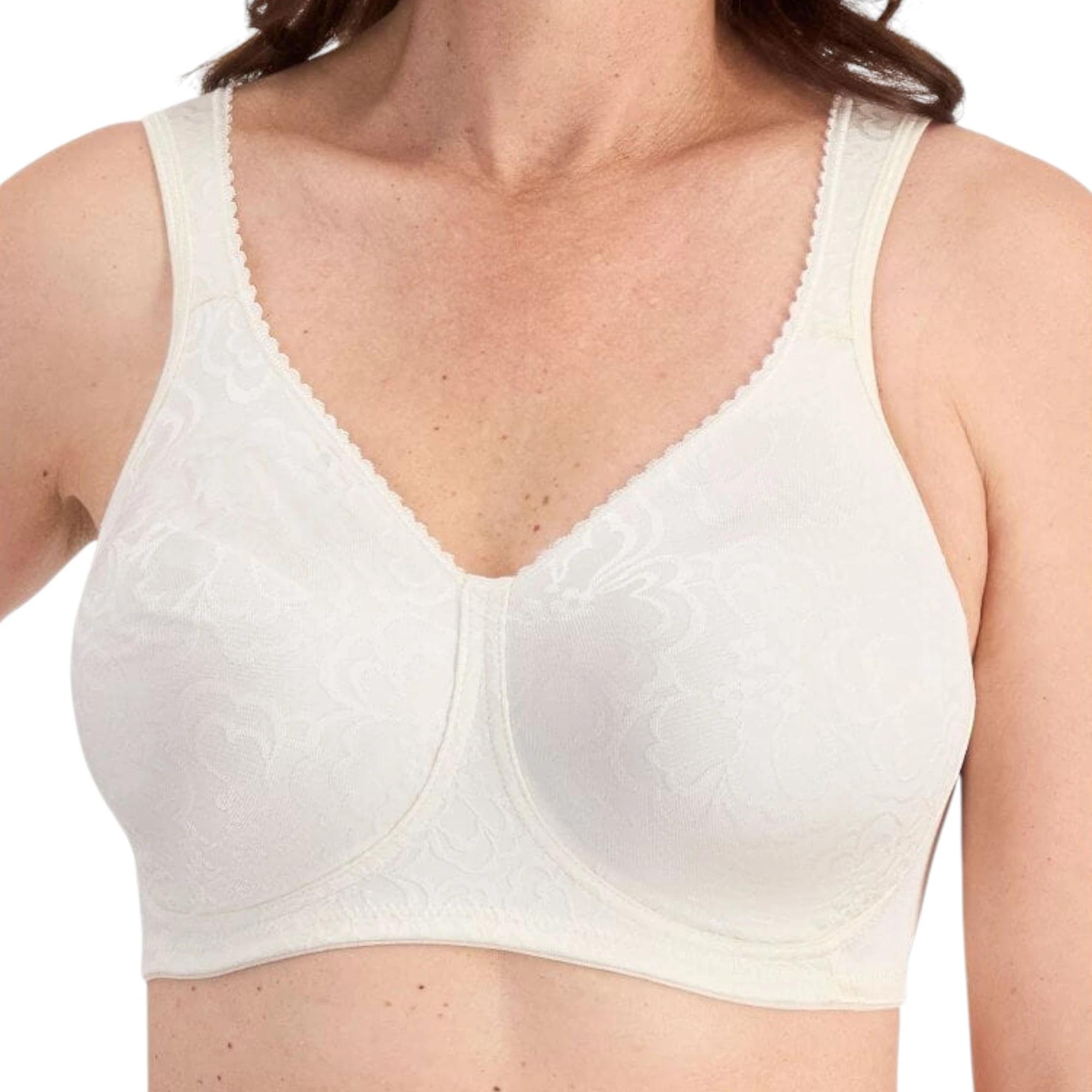 2 Playtex 2 Pack 18 Hour Ultimate Lift & Support Wirefree Bra WHITE/TOFFEE, 2 of 7