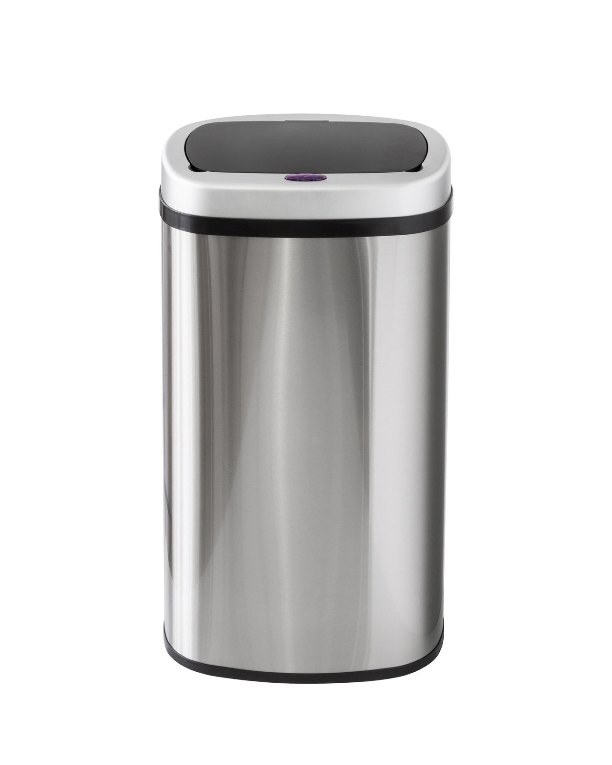 1 Lenoxx 60L Stainless Steel Motion Sensor Rubbish Bin, 1 of 6