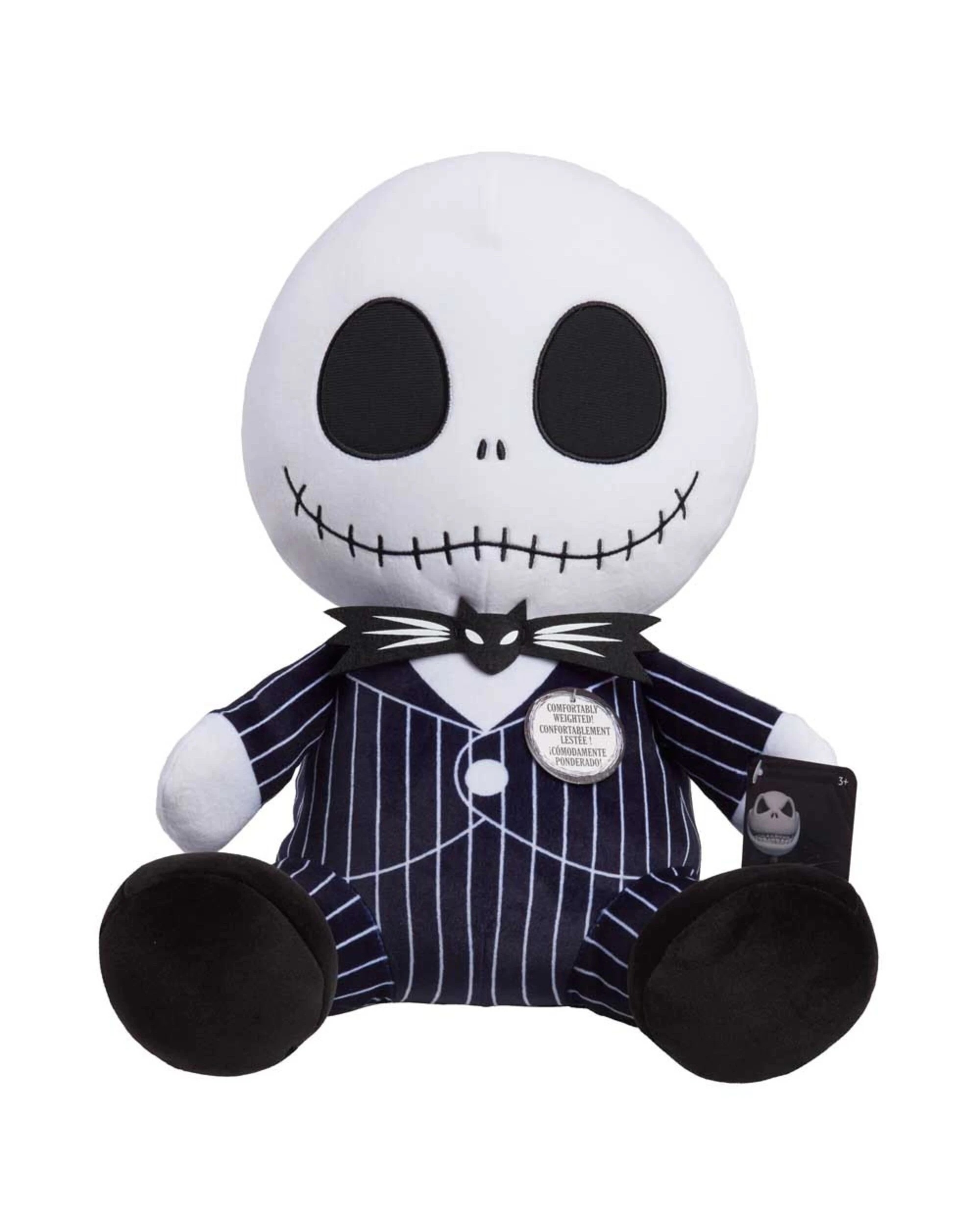 1 Disney - The Nightmare Before Christmas - Jack Skellington Comfort Weighted Plush - Multi, 1 of 6