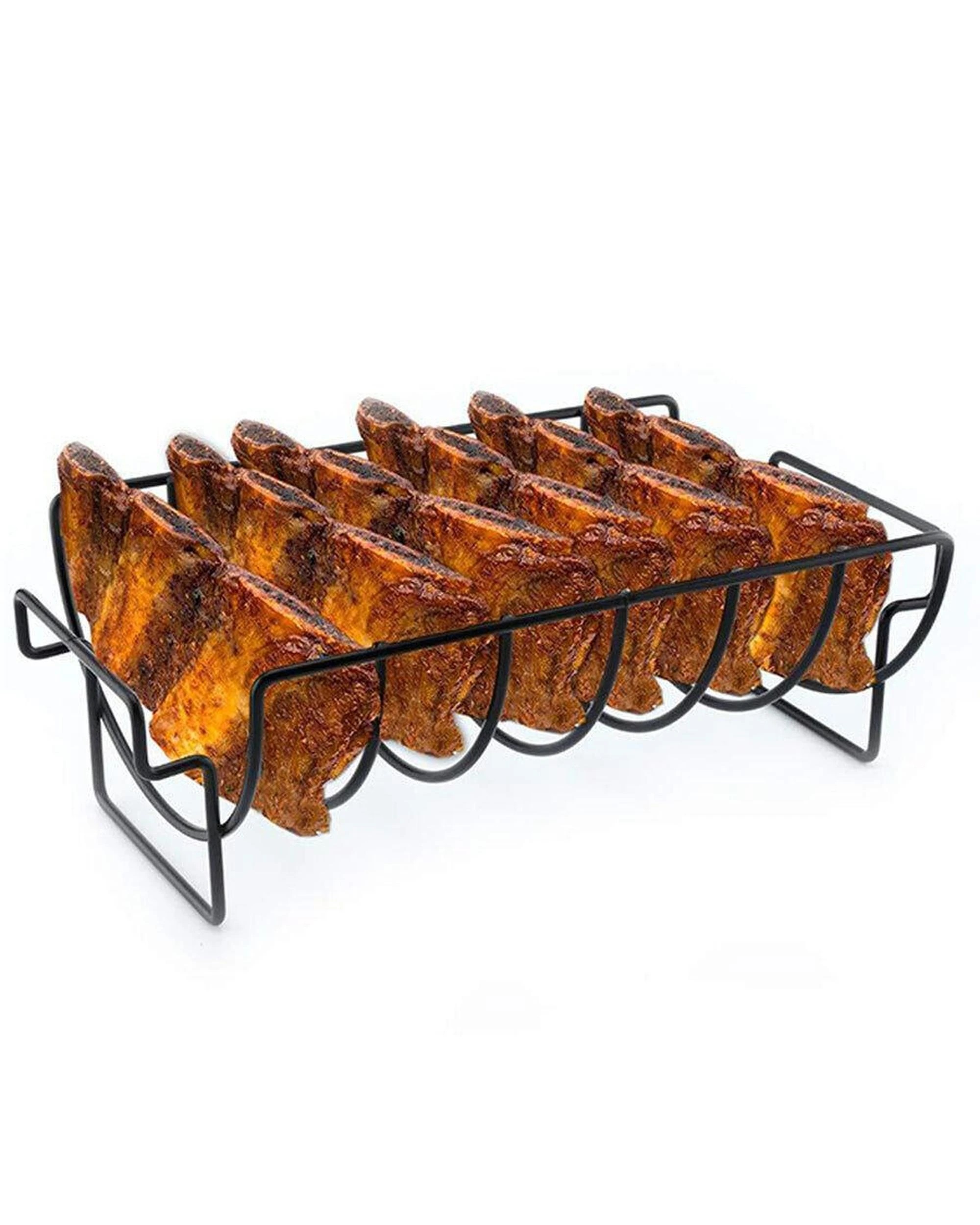 8 Flaming Coals Rib Rack - Reversible Non Stick, 8 of 10