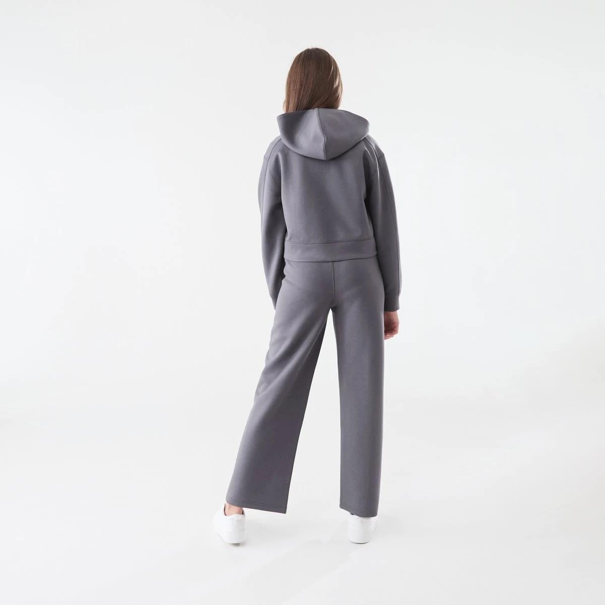 7 Scuba Zip Thru Hoodie Scuba Grey, 7 of 7