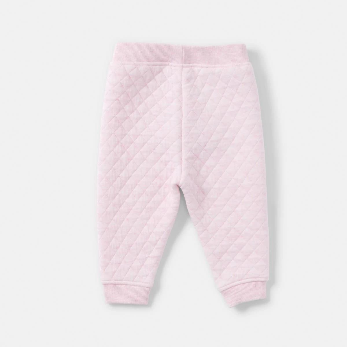 2 Quilted Trackpants Pink Marle, 2 of 3