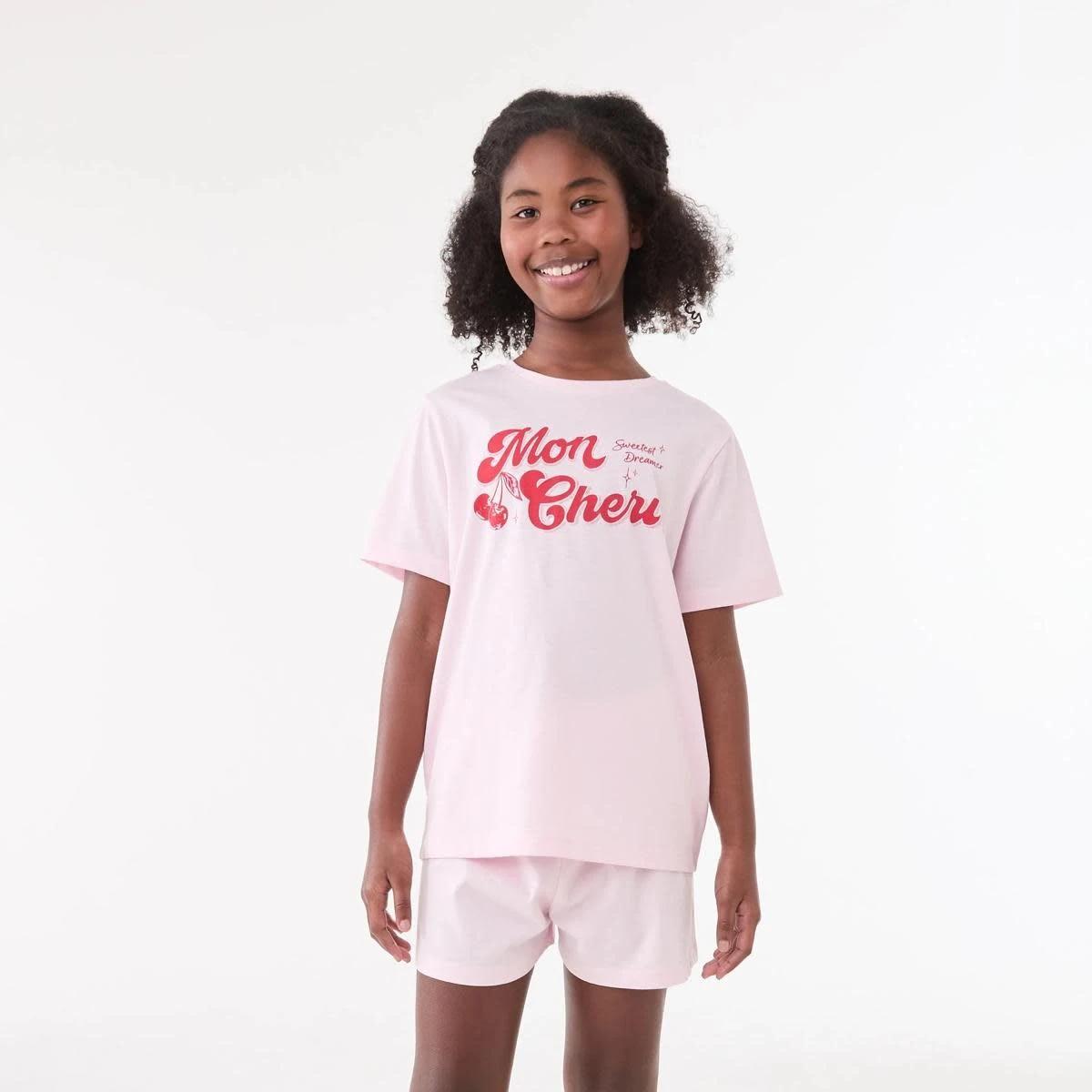 1 Short Sleeve Knit Pyjama Set MON CHERI, 1 of 8