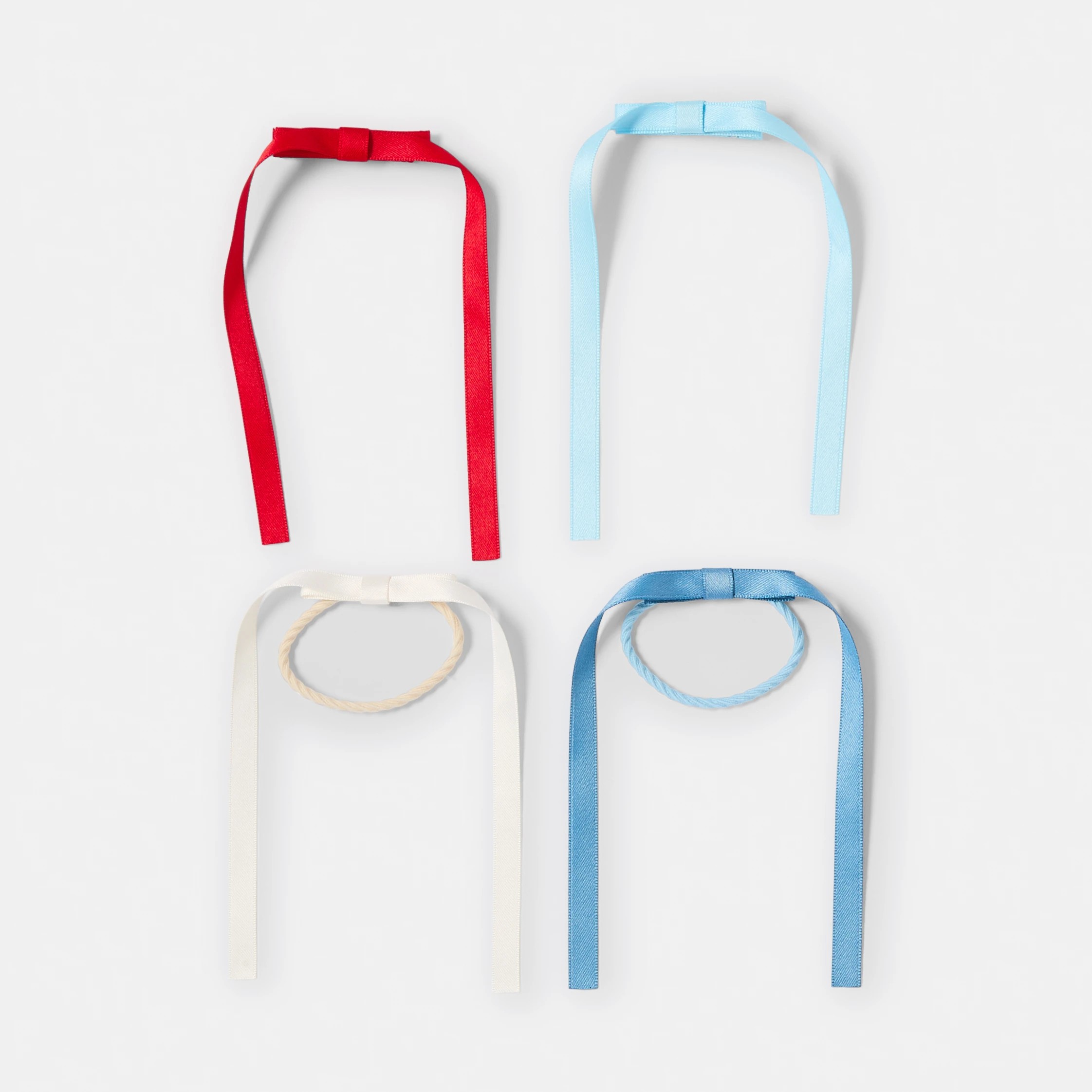 1 4 Pack Hair Clips and Ties, 1 of 3