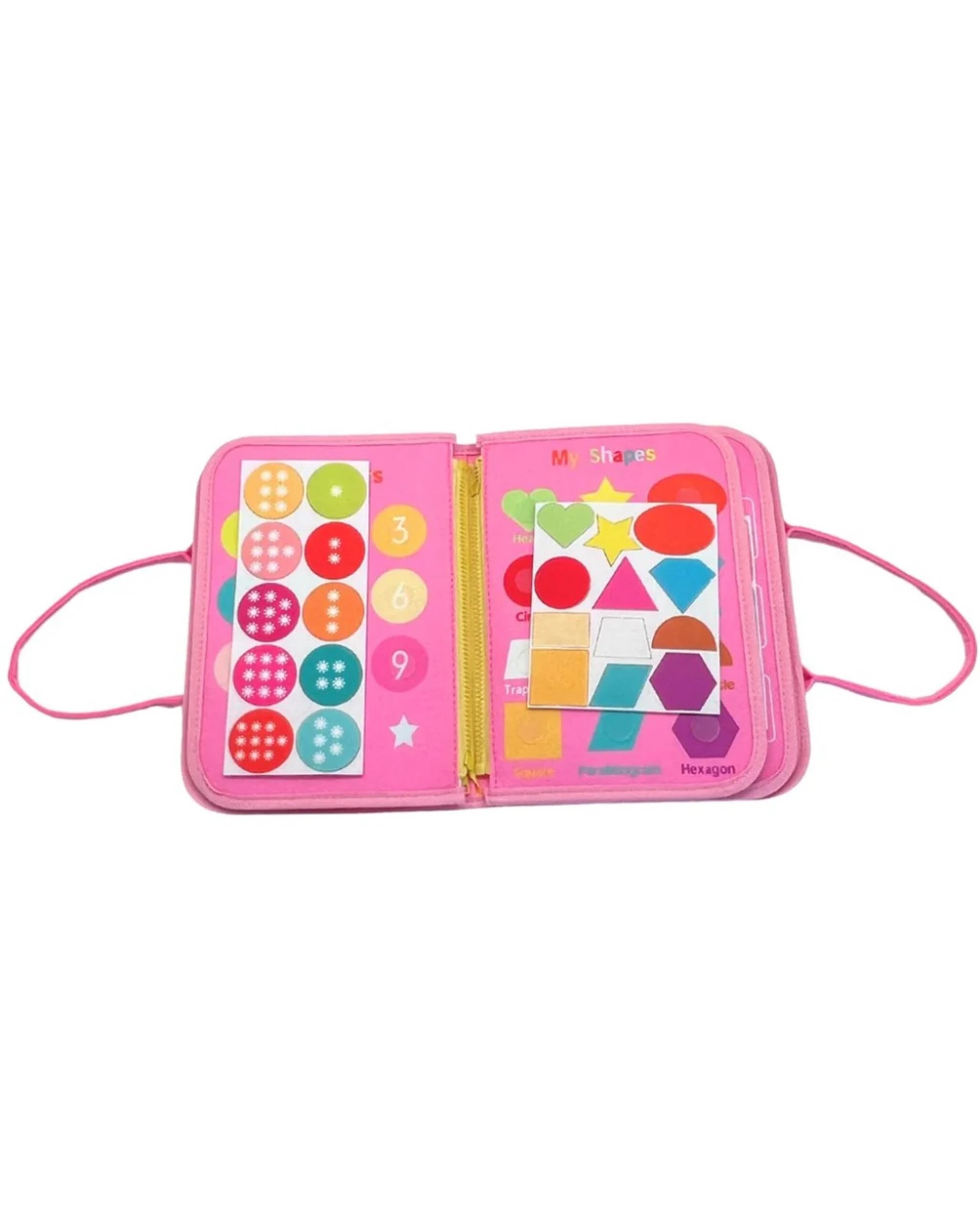 4 Magic Sensory Busy Boards - Pink, 4 of 6