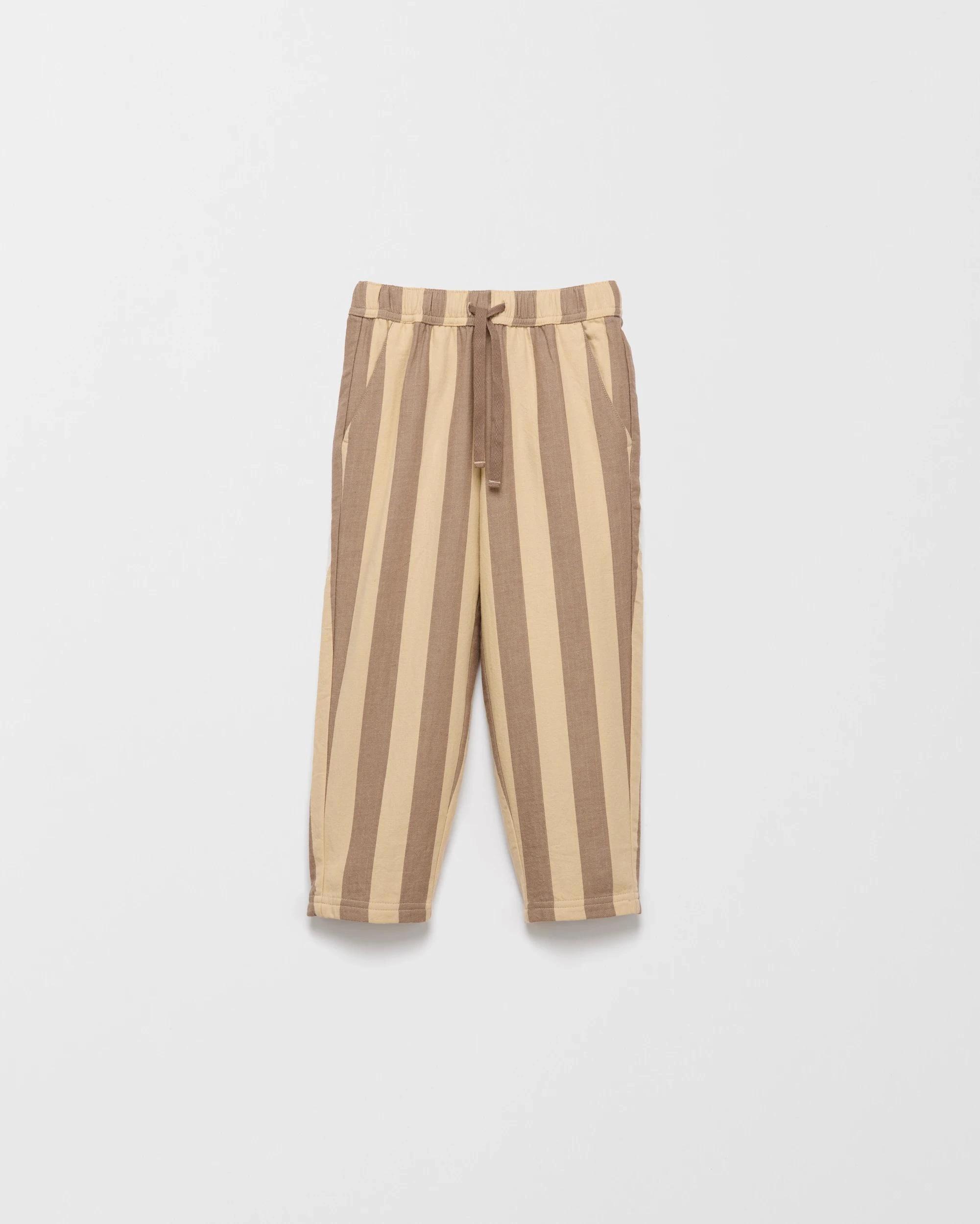 5 Target Kids Lightweight Woven Pull On Pants BROWN, 5 of 6