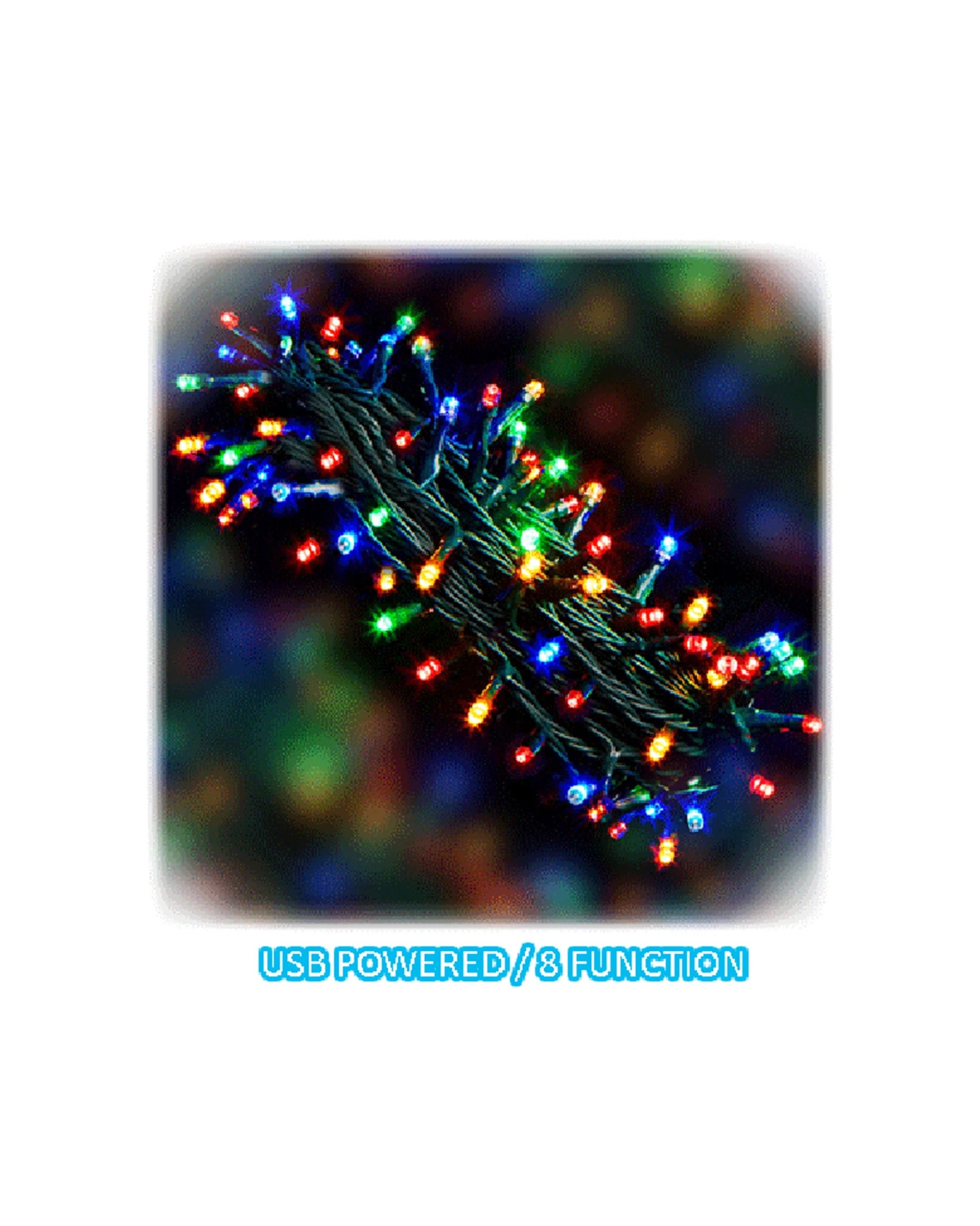 2 Sansai Usb Power Indoor/outdoor 10m 100 Led String Lights Party/christmas Multi
 - Multi, 2 of 3