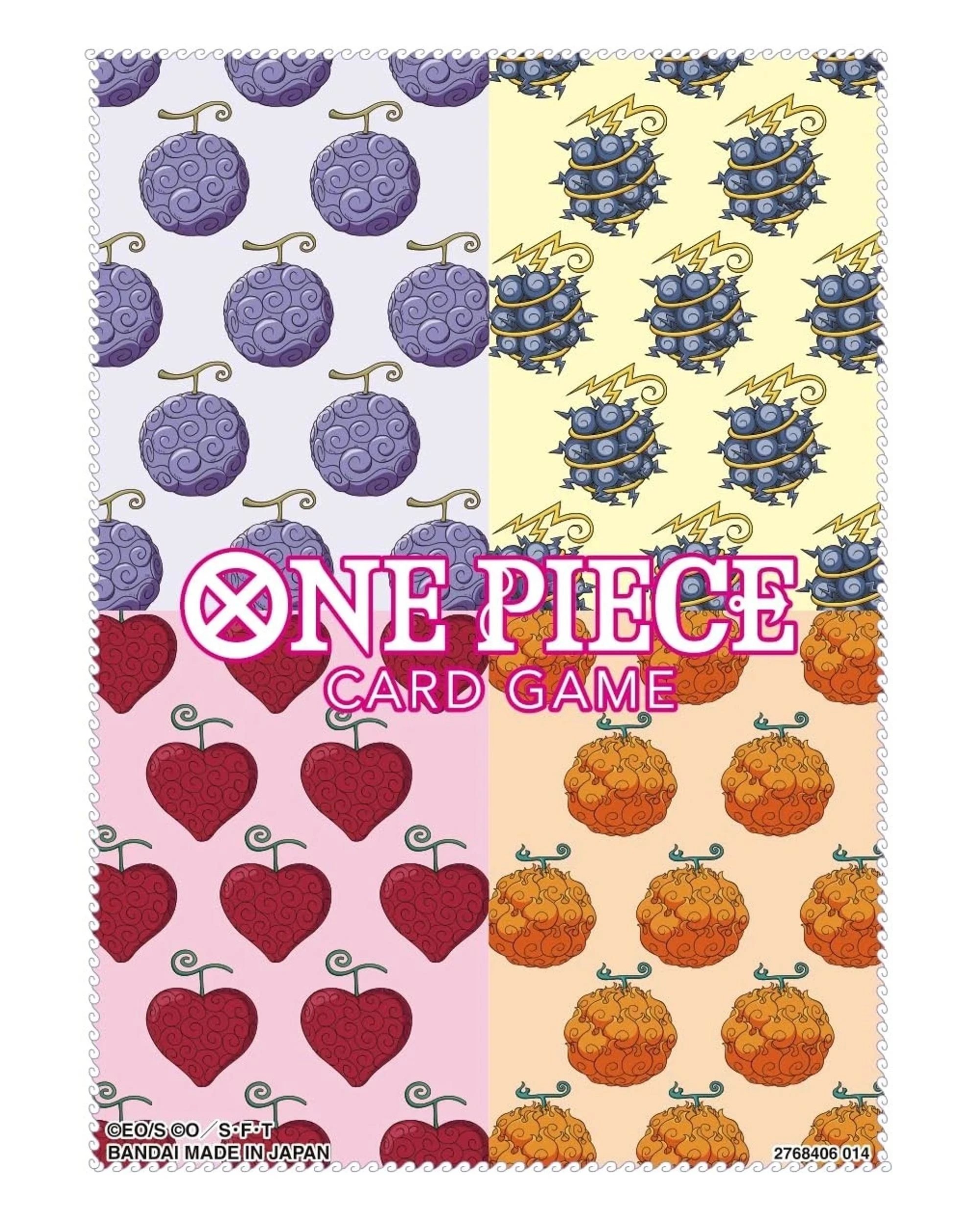 1 One Piece Card Game Set 10 Devil Fruit Official Sleeves, 1 of 1
