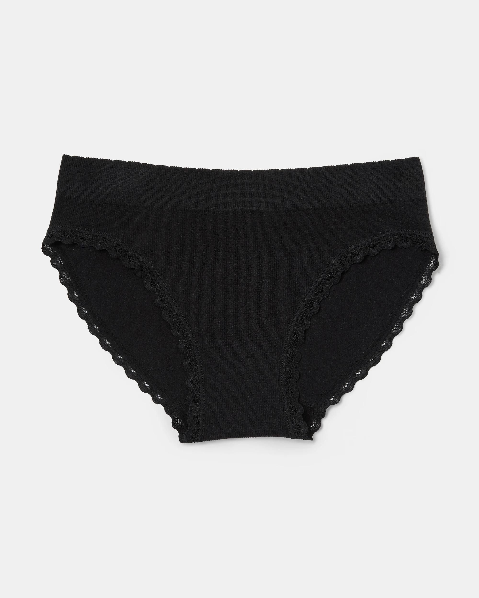 5 3 Pack Seamfree Briefs Pnk Lace, 5 of 5