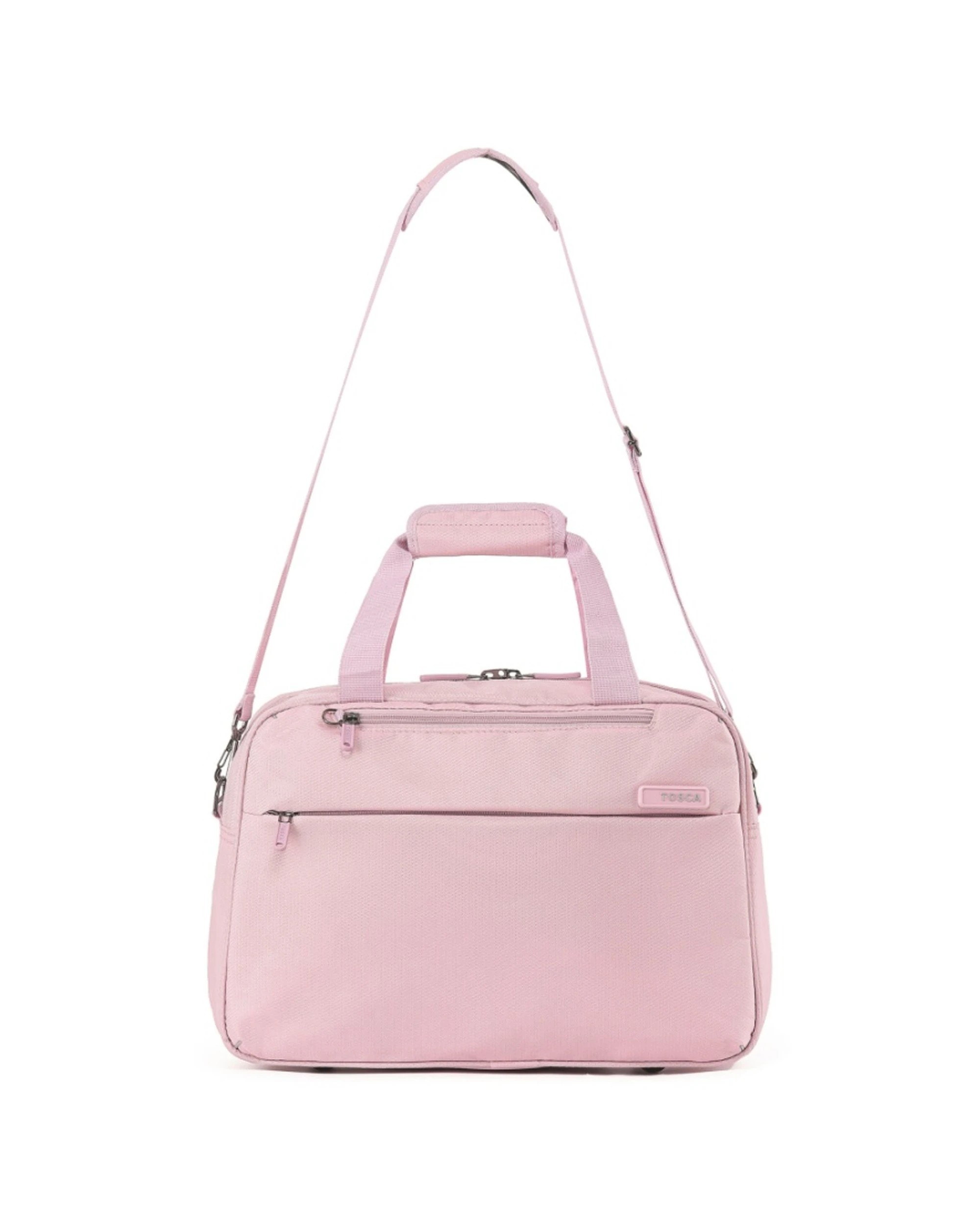 1 Tosca So Lite Onboard Tote Bag Fabric With Shoulder Strap And Handles Blush - One Size - Pink, 1 of 2