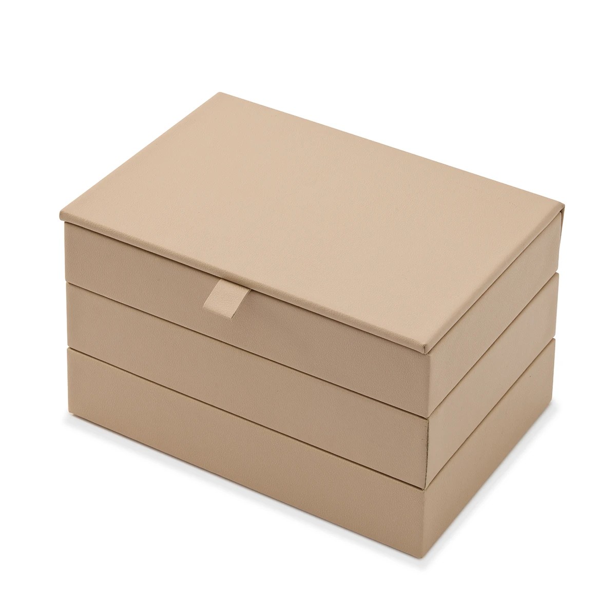 5 4 Section Jewellery Tray - Taupe, 5 of 6