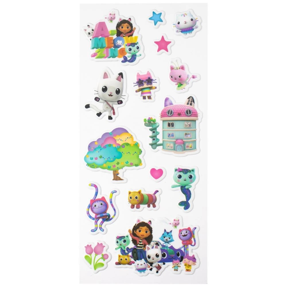 2 Puffy Stickers Gabby's Dollhouse, 2 of 2