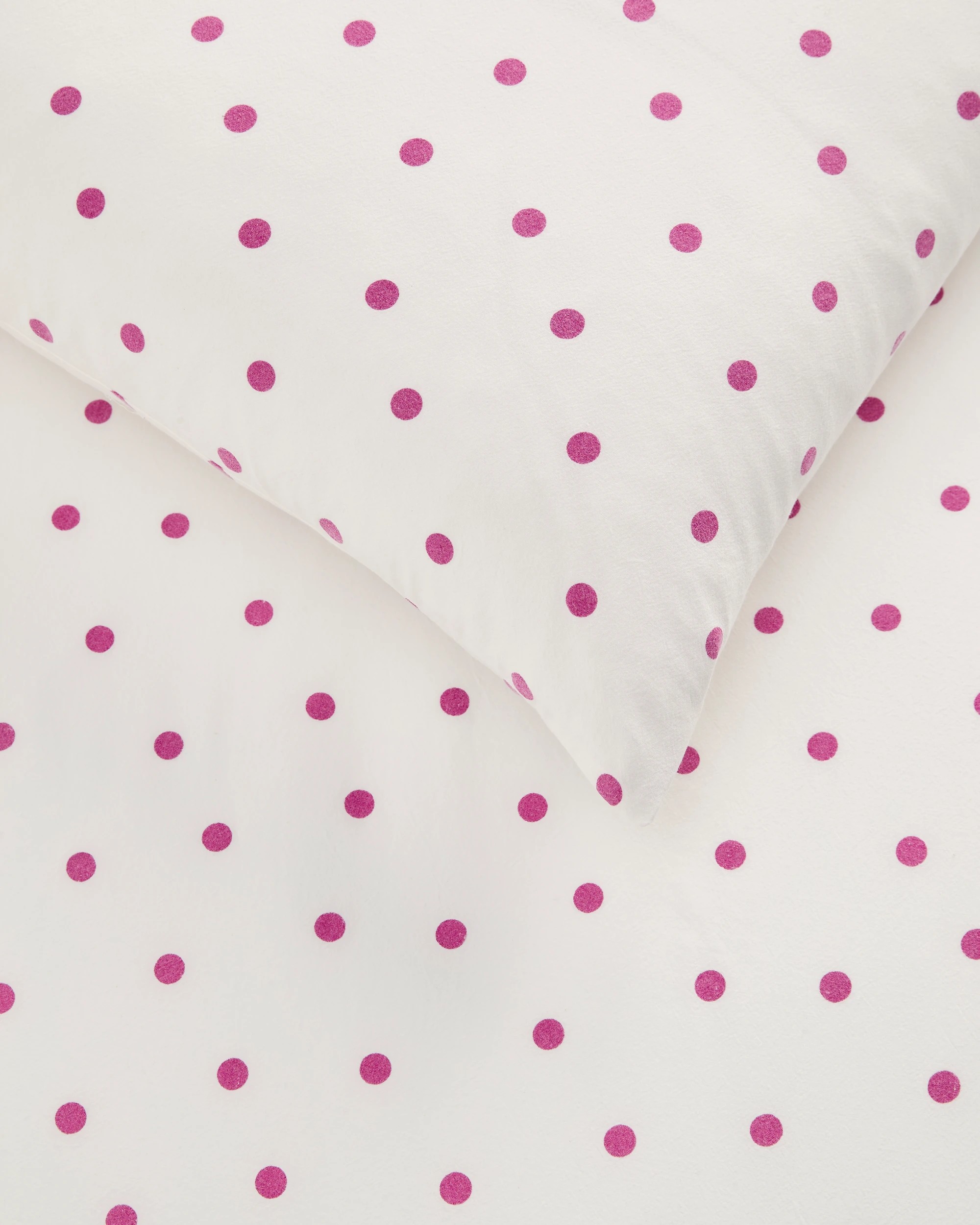 3 Arlo Polka Dot Stonewash 2 Pack Cotton Standard Pillowcase - One Size - Pink, 3 of 3