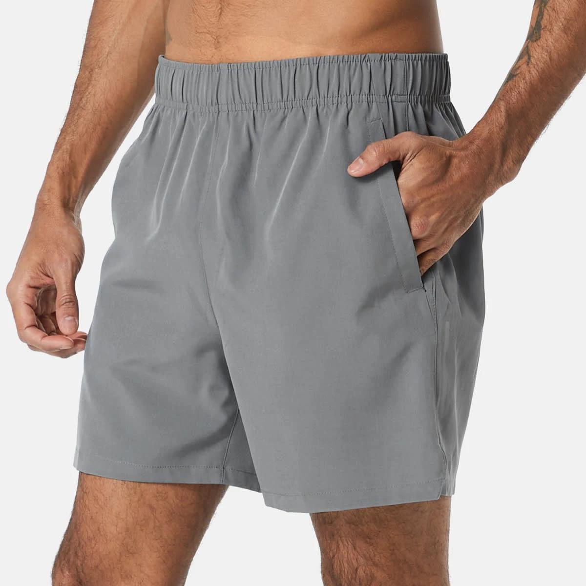 2 Active Mens Woven Stretch Shorts QUIET SHADE, 2 of 6