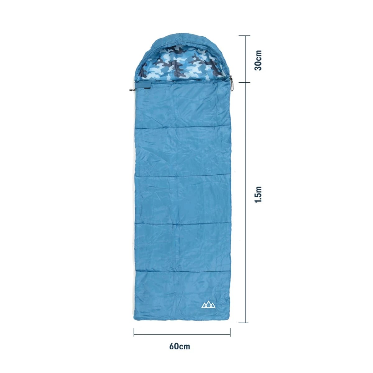 2 Camo Hooded Kids Sleeping Bag, 2 of 7