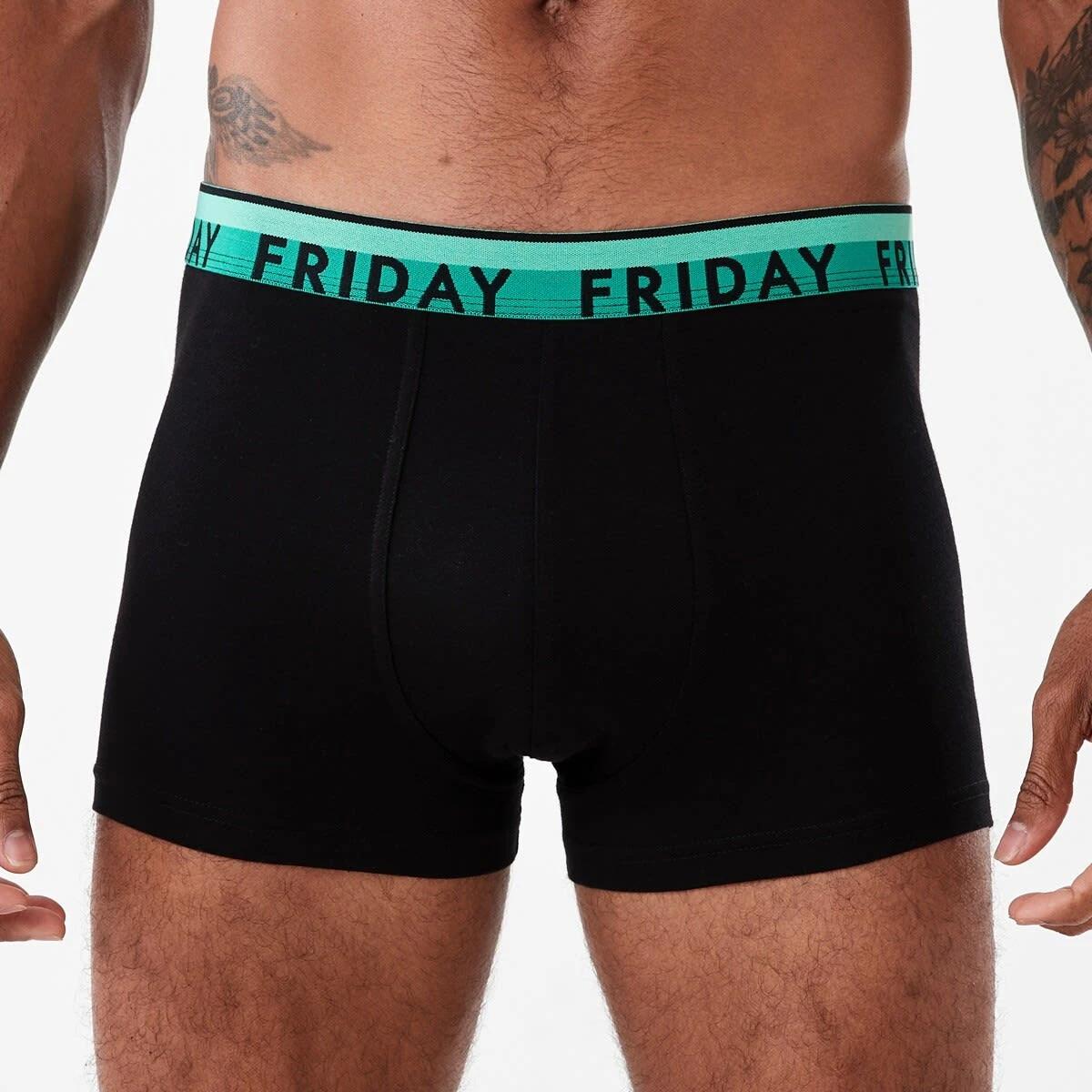 3 7 Pack 7 Day Trunks BLACKCOLOR, 3 of 10
