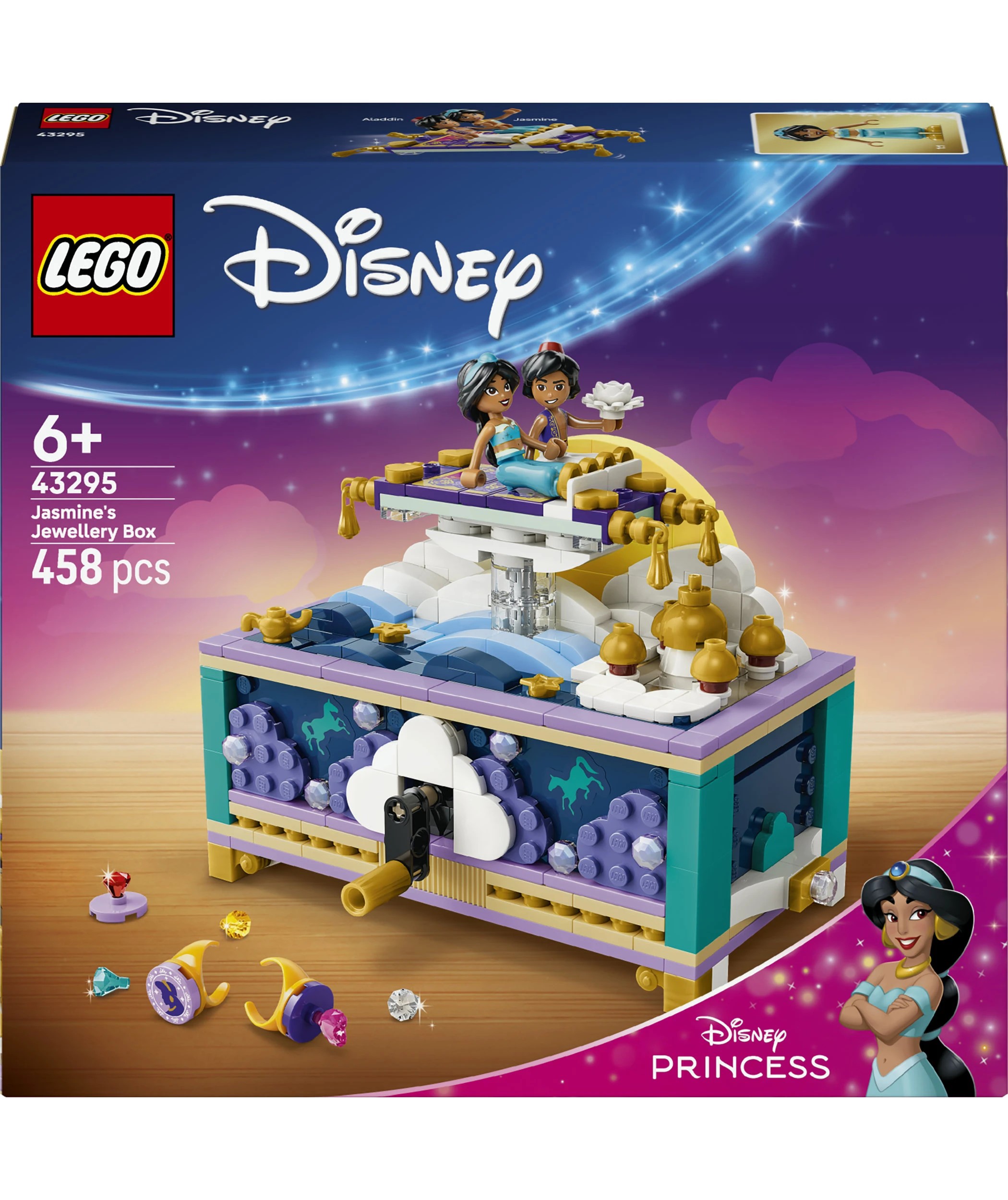 1 LEGO Disney Princess Jasmine's Jewellery Box 43295, 1 of 9