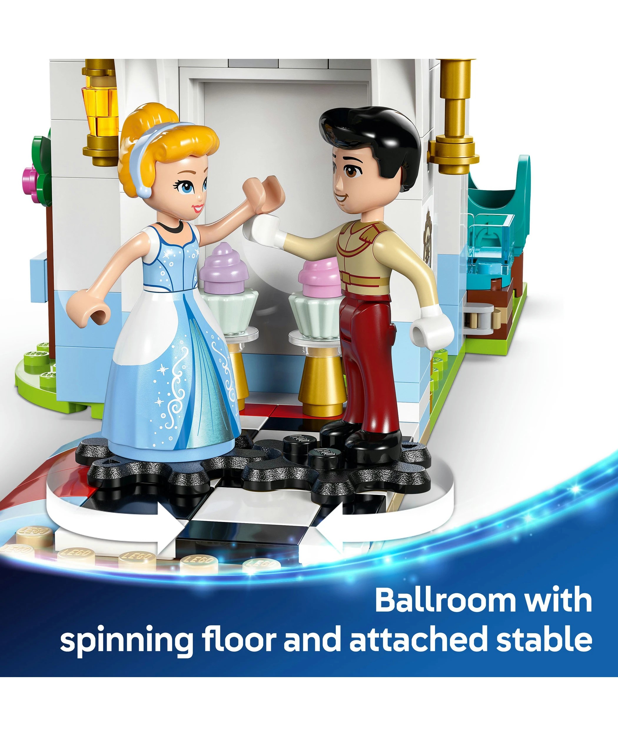 5 LEGO Disney Princess Cinderella's Castle & Horse Carriage 43275, 5 of 10
