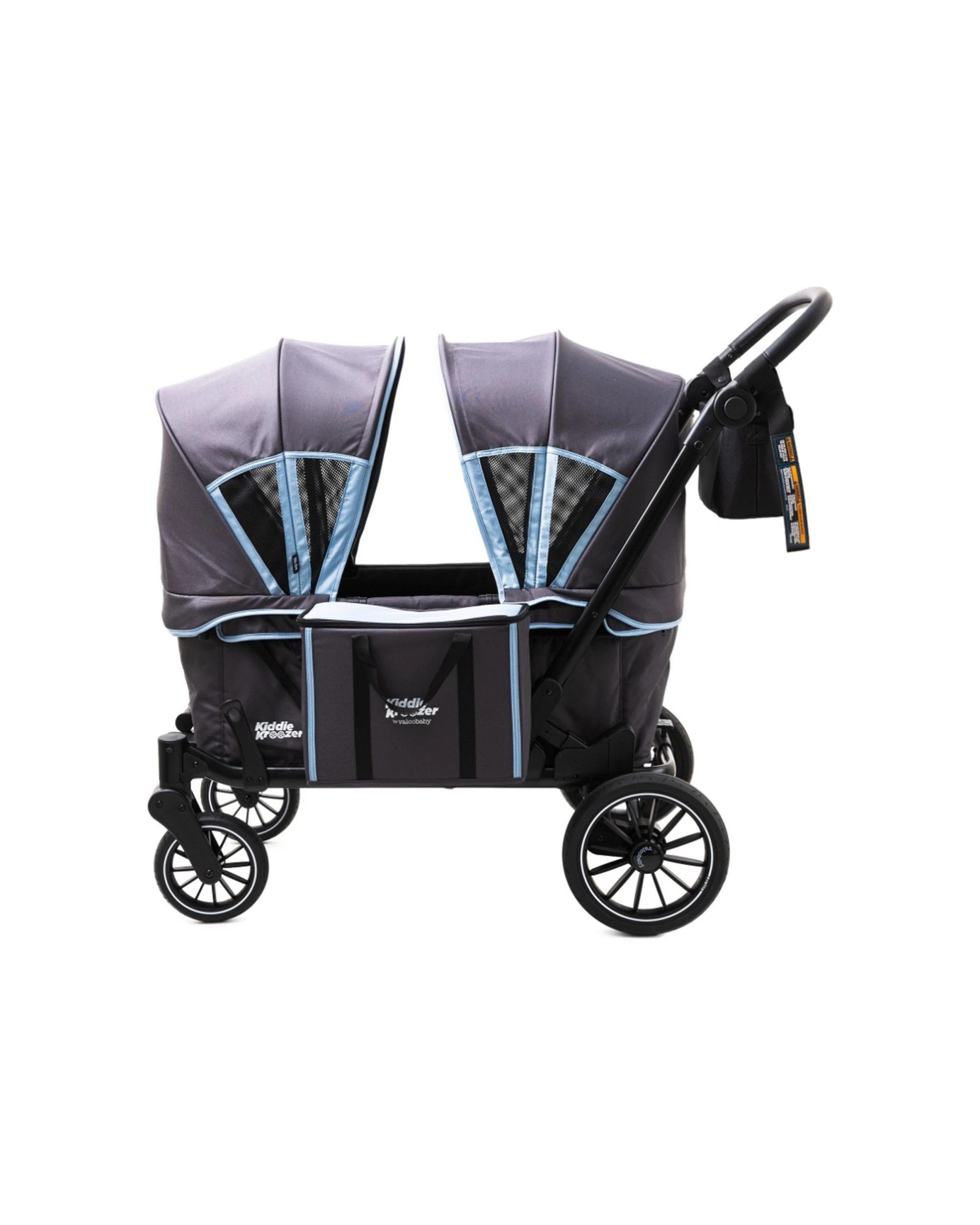1 Valcobaby Kiddie Kroozer Wagon Baby/Toddler Double Stroller Side-By-Side 6m+ Adjustable - Multi, 1 of 7