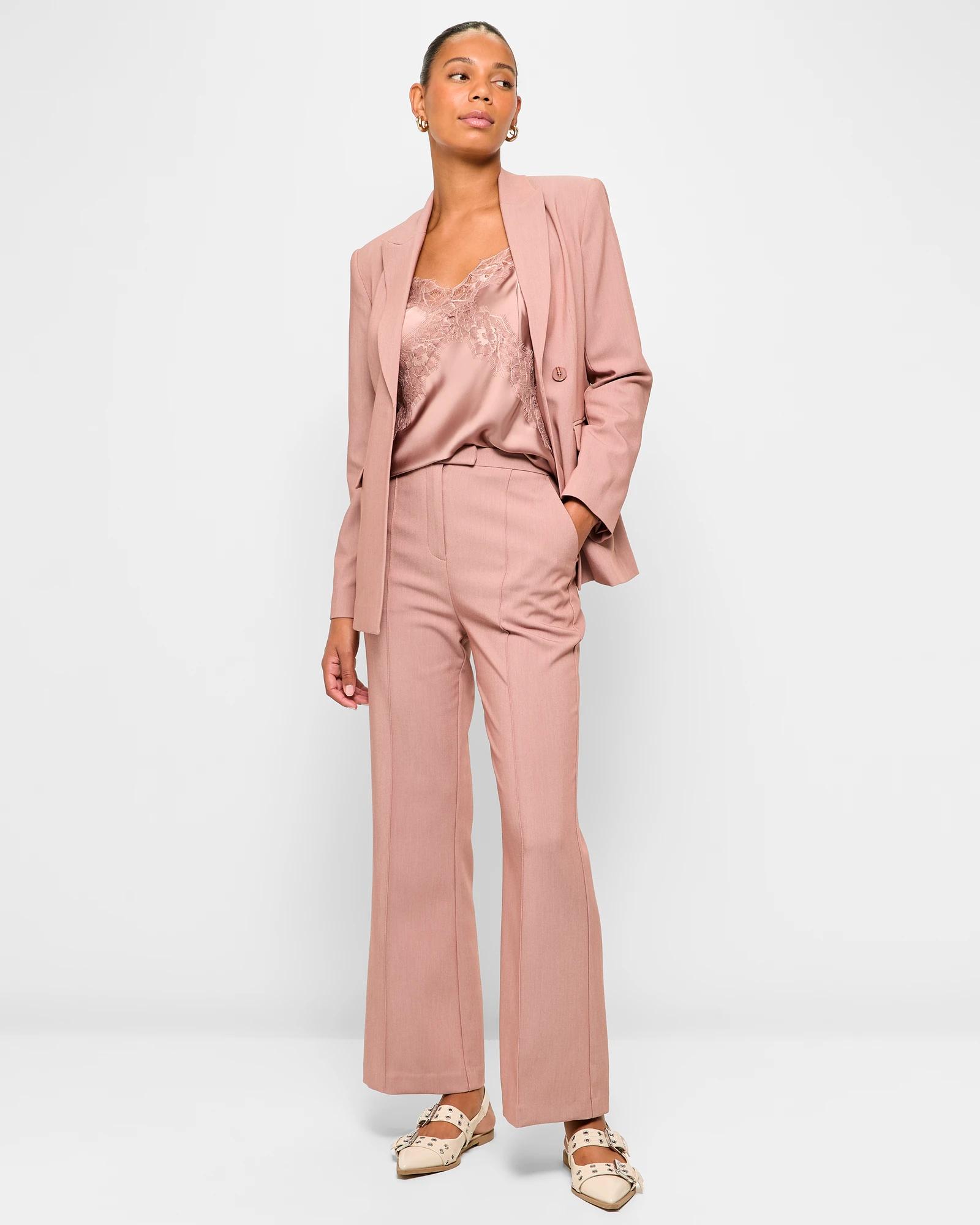 1 Tailored Full Length Flare Pants - Preview ROSE MARLE, 1 of 6