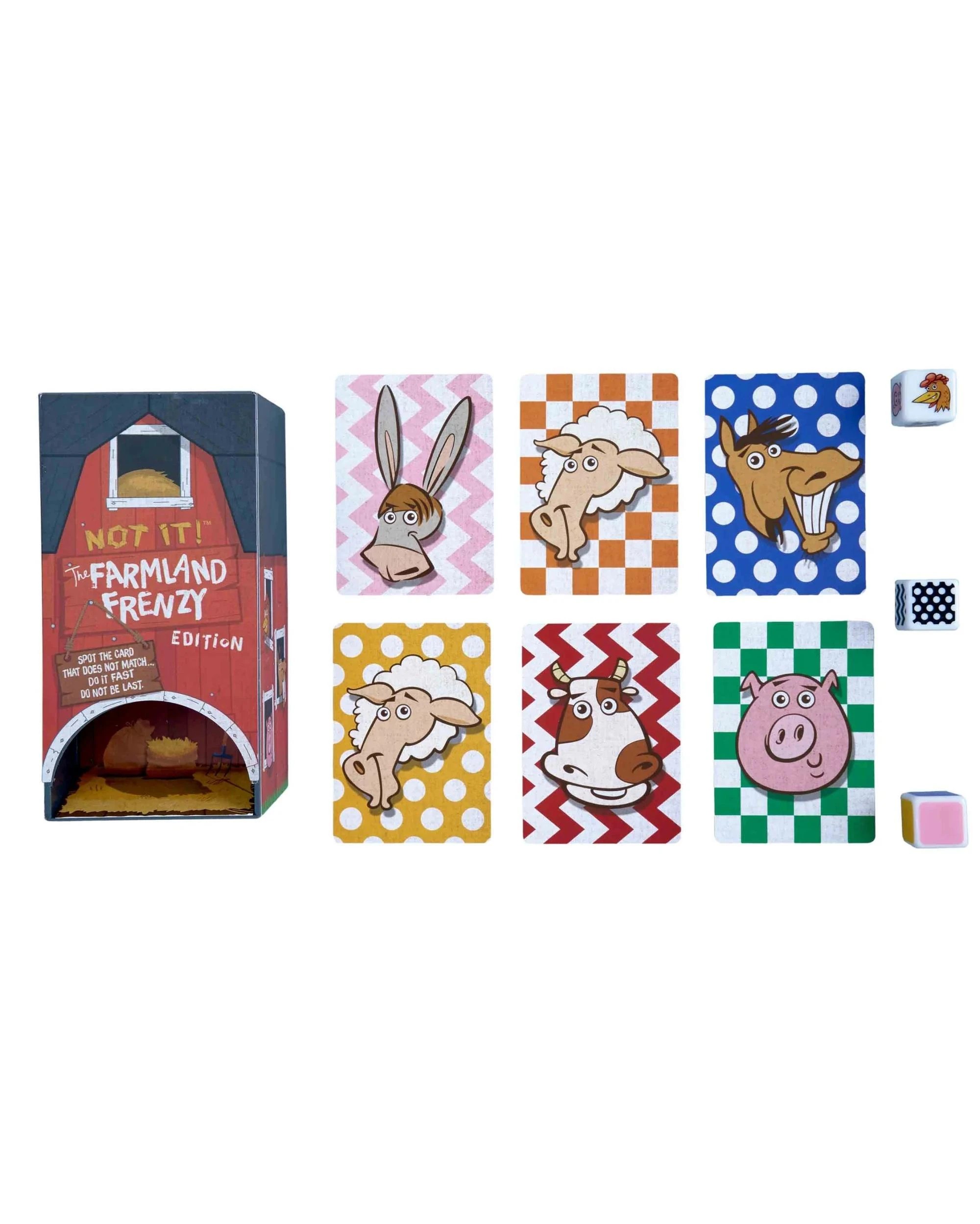 3 Not It! Farmyard Frenzy Edition Card Game, 3 of 4