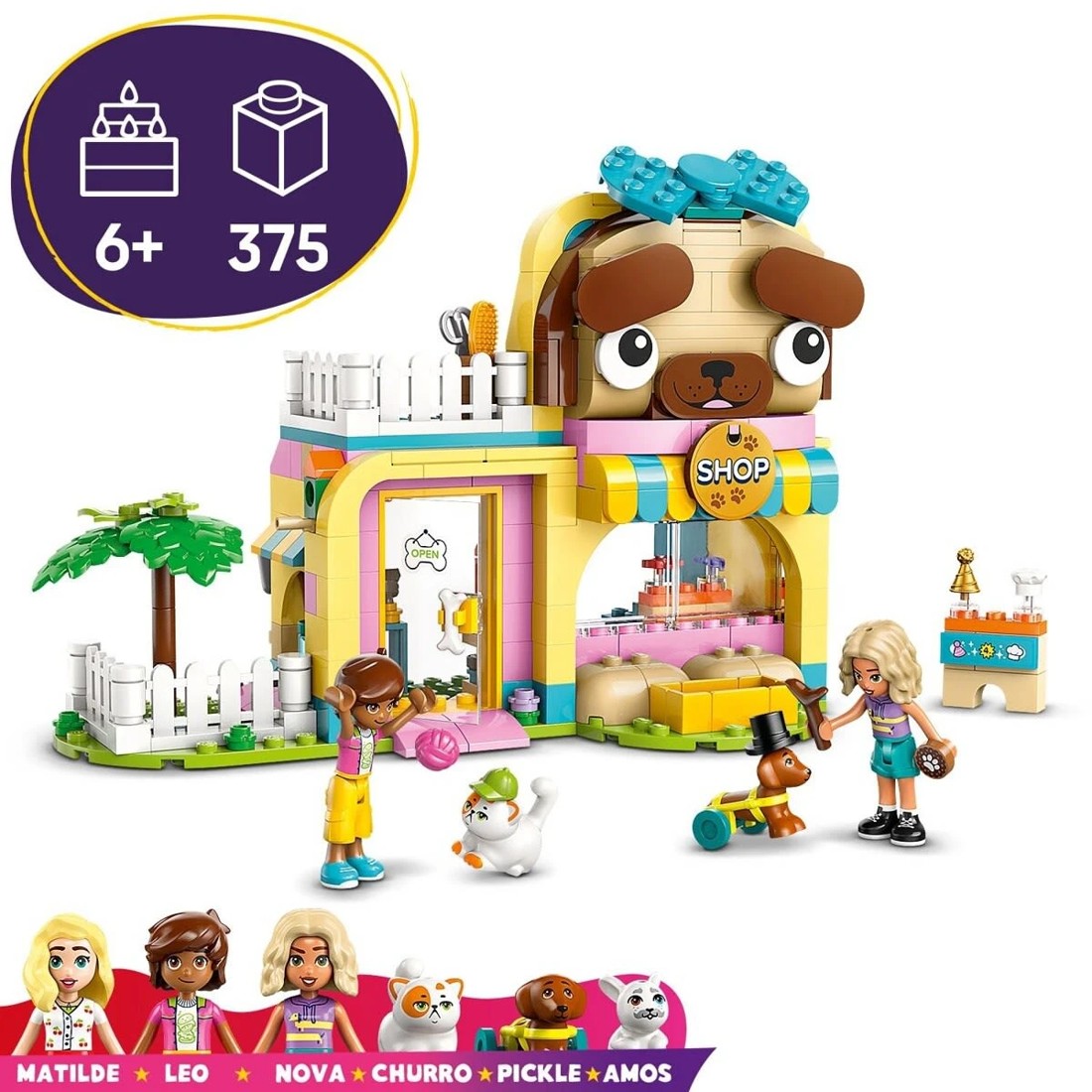 4 LEGO Friends Pet Accessories Shop 42650, 4 of 10