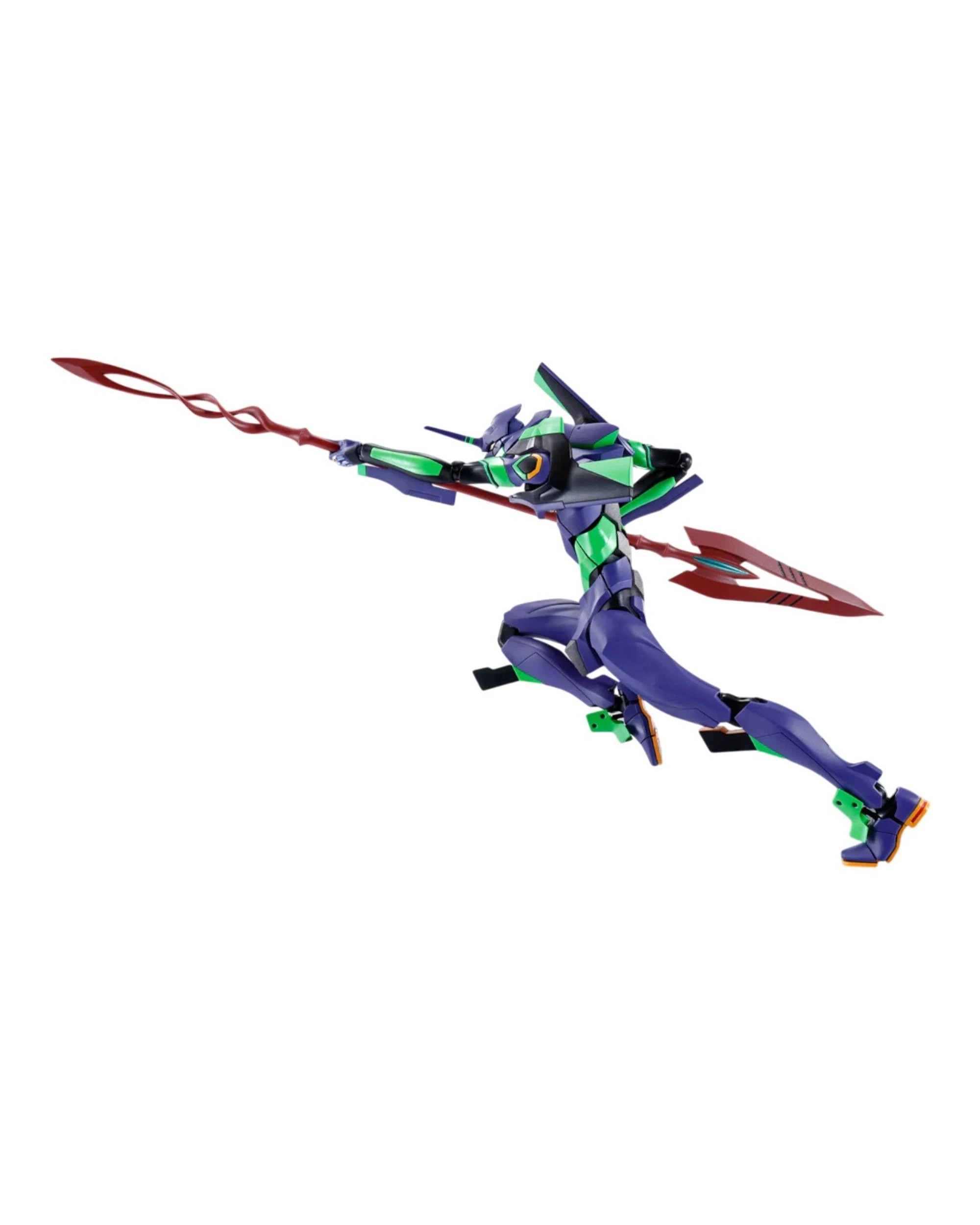 6 Tamashii Nations The Robot Spirits Side Eva Evangelion Test Type-01 Spear of Cassius Figure, 6 of 7