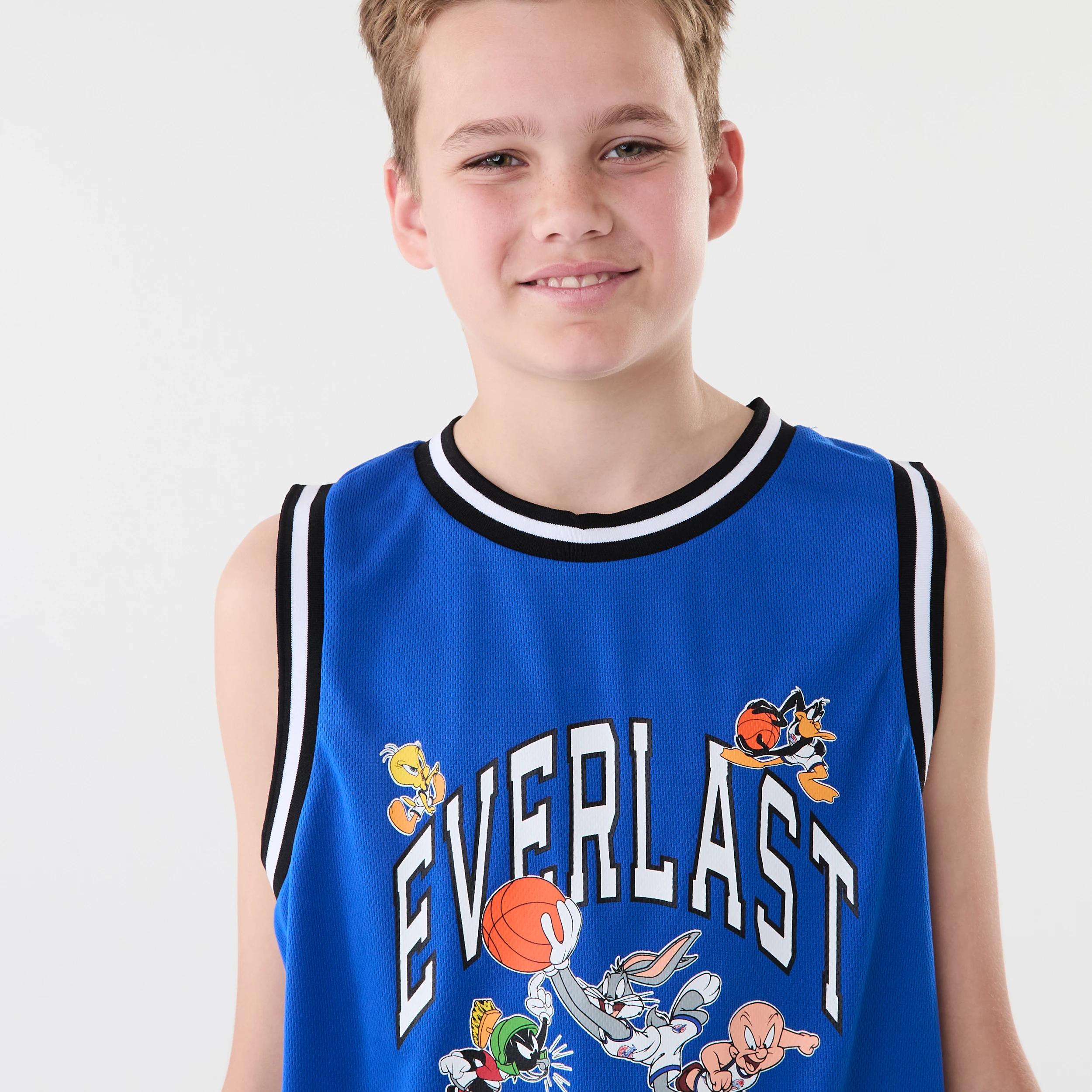 4 Everlast Kids Basketball Tank EVER SPACE BLUE, 4 of 10